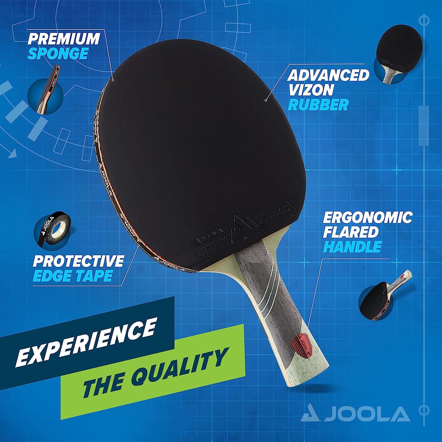 JOOLA 80501 Table Tennis Racket Bag Black/Blue