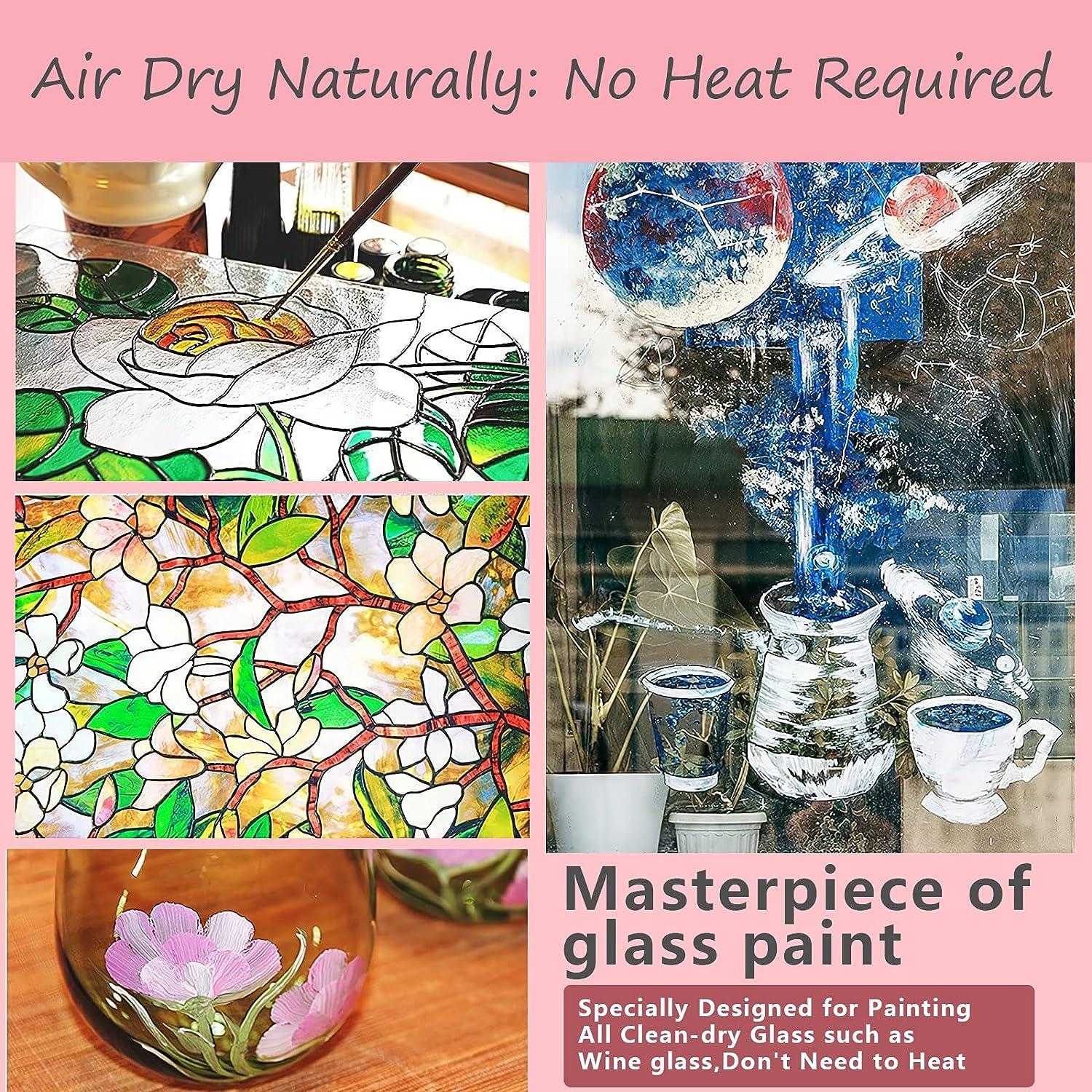 Happy Fall Y'all Paint on Glass Painting Kit by Art Cellar Houston