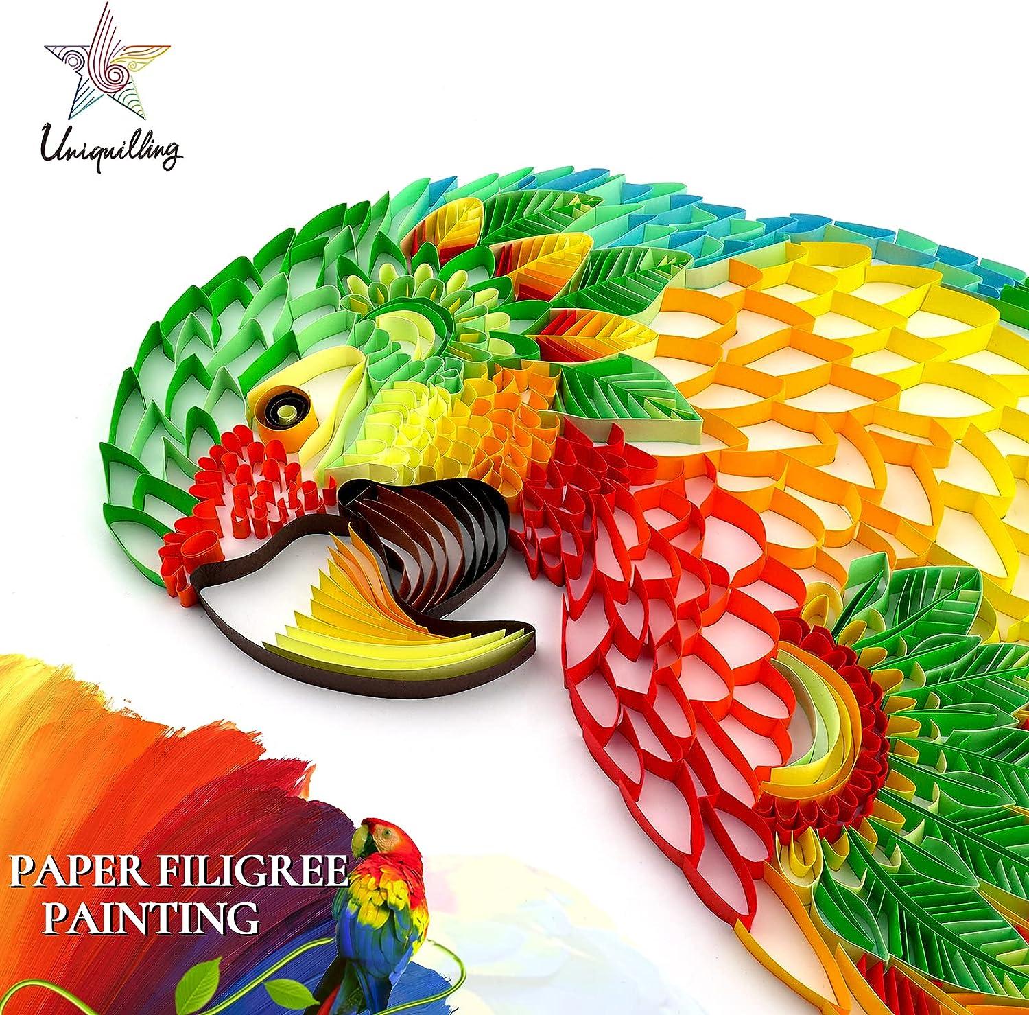 Uniquilling Quilling Kits Paper Quilling Kit for Adults Beginner