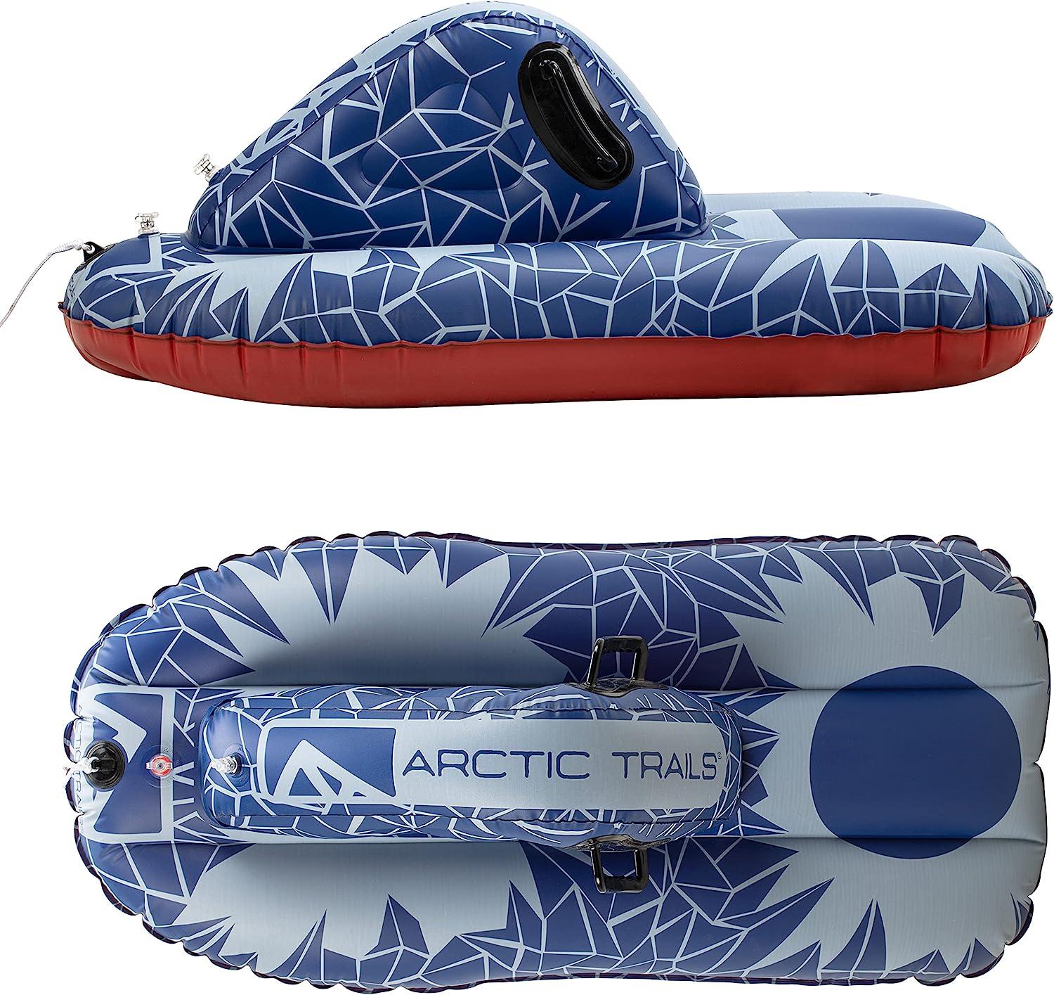 Franklin Sports Snow Tube Sleds - Arctic Trails Inflatable 1 + 2