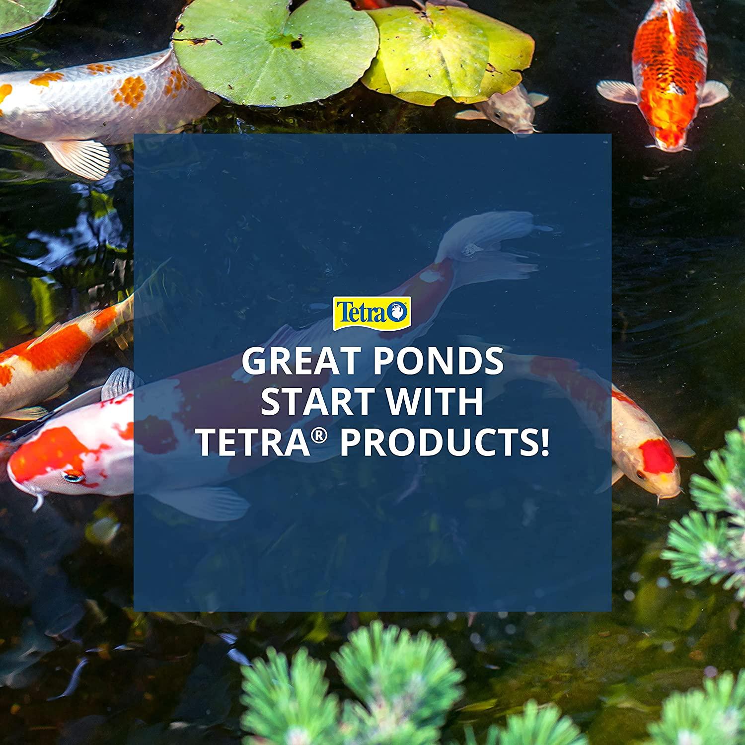 TetraPond Koi Vibrance, Soft Sticks, Easy to Digest Floating Pond Food,  8.27 lbs