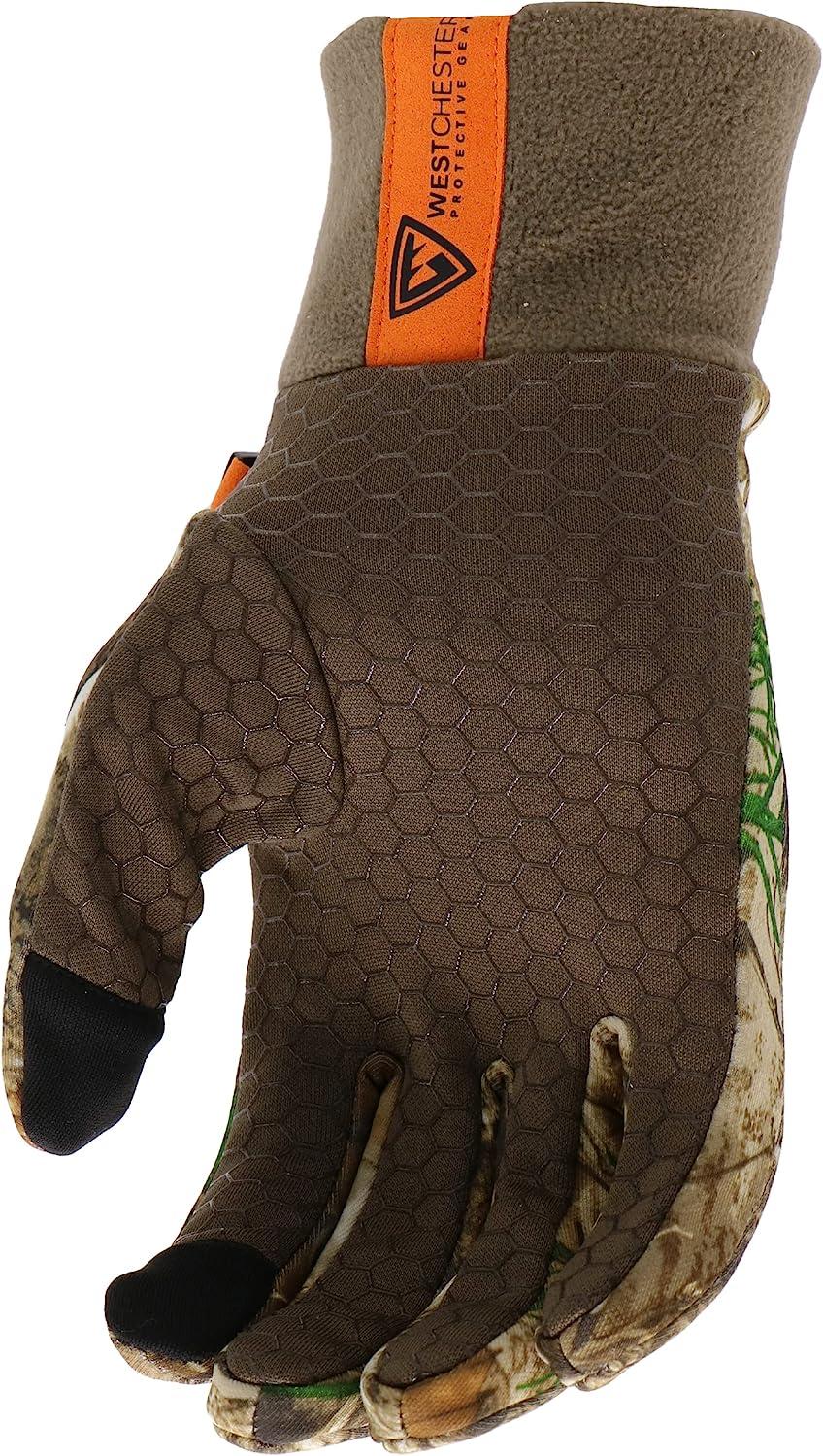 Cabela's Kids' Camoskinz II Unlined Gripper-Dot Gloves - Realtree Xtra  'Camouflage' (MEDIUM)