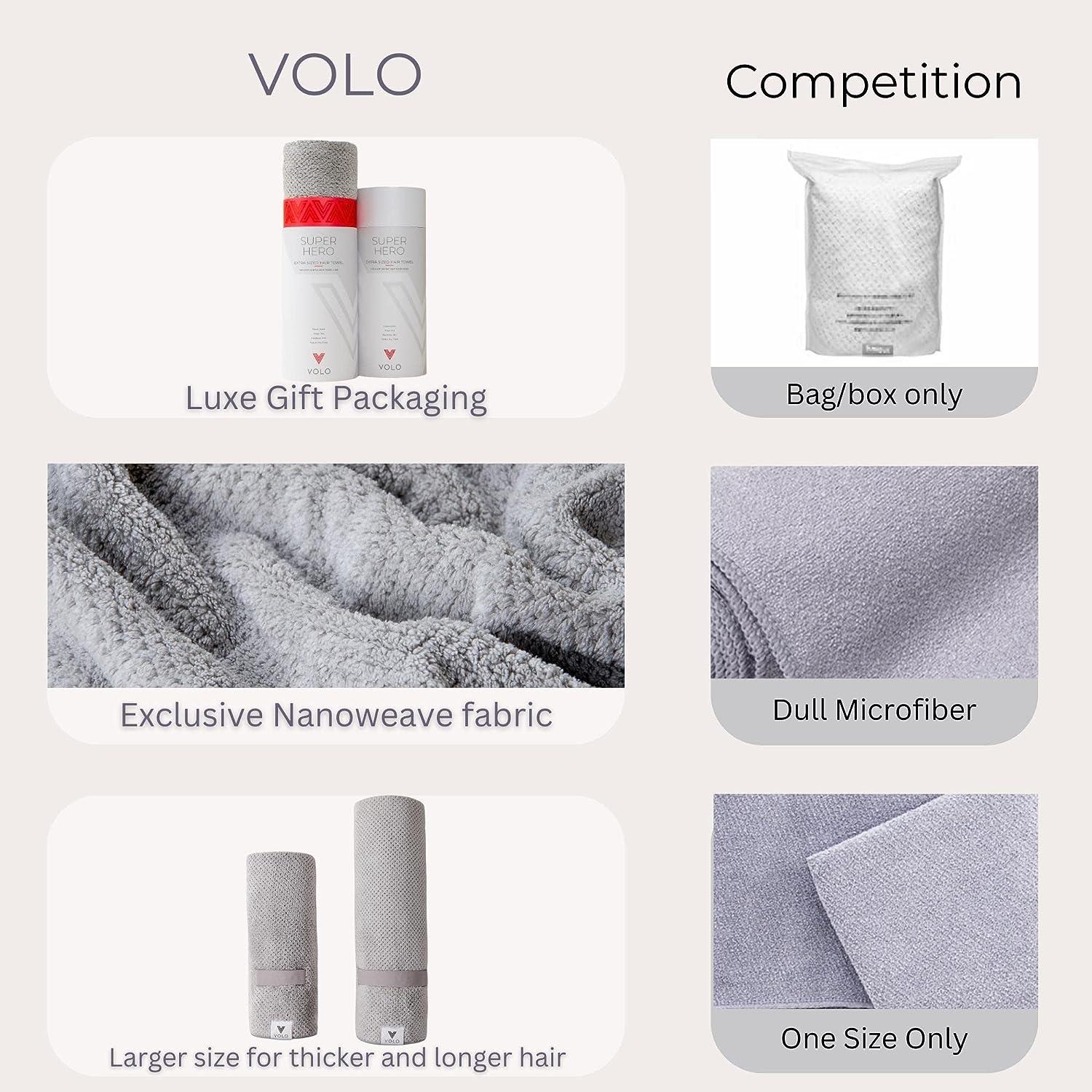 Volo Body Towel - Luna Gray