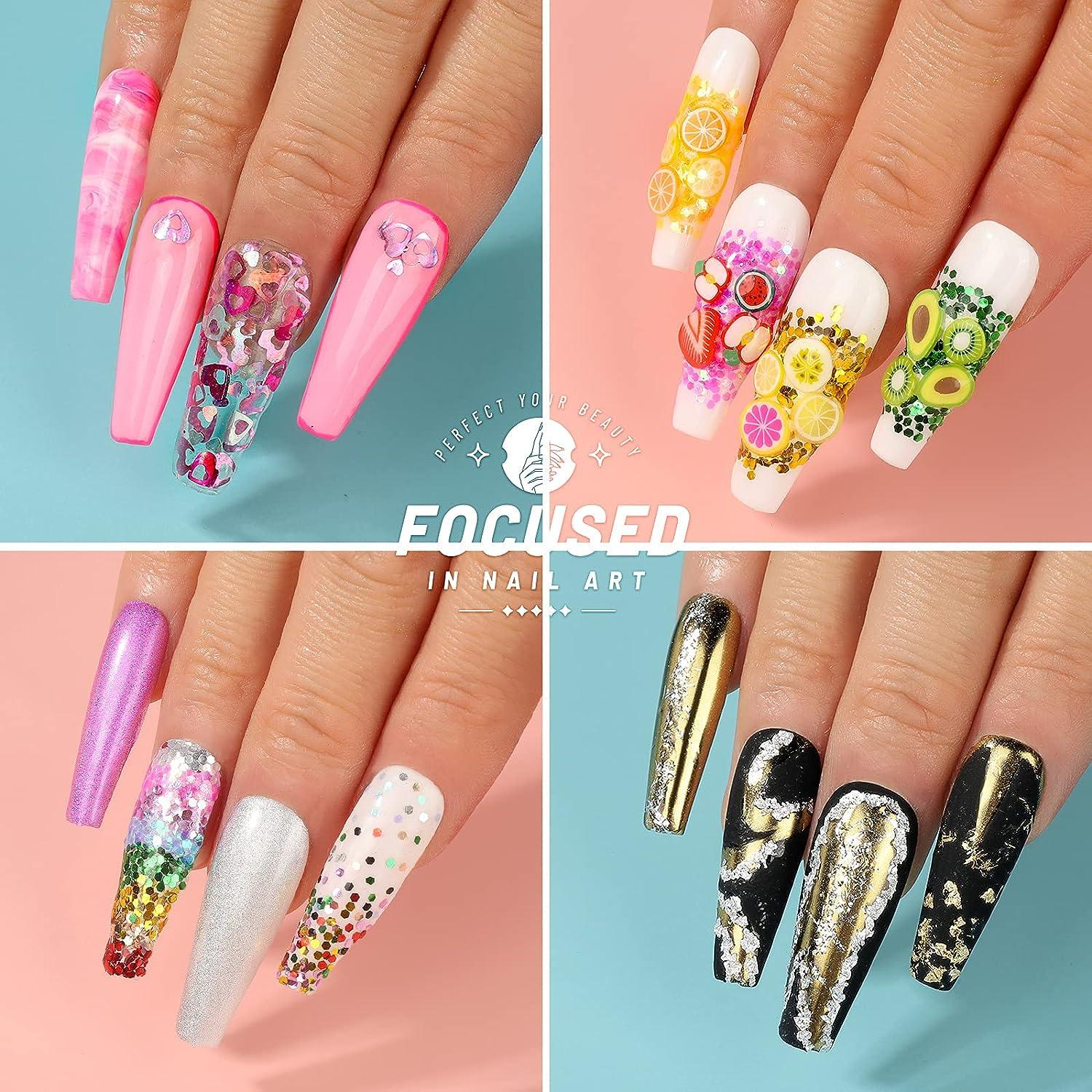 Nail Art Designs for Nails, Nail Foil Sticker, Nails Gems and
