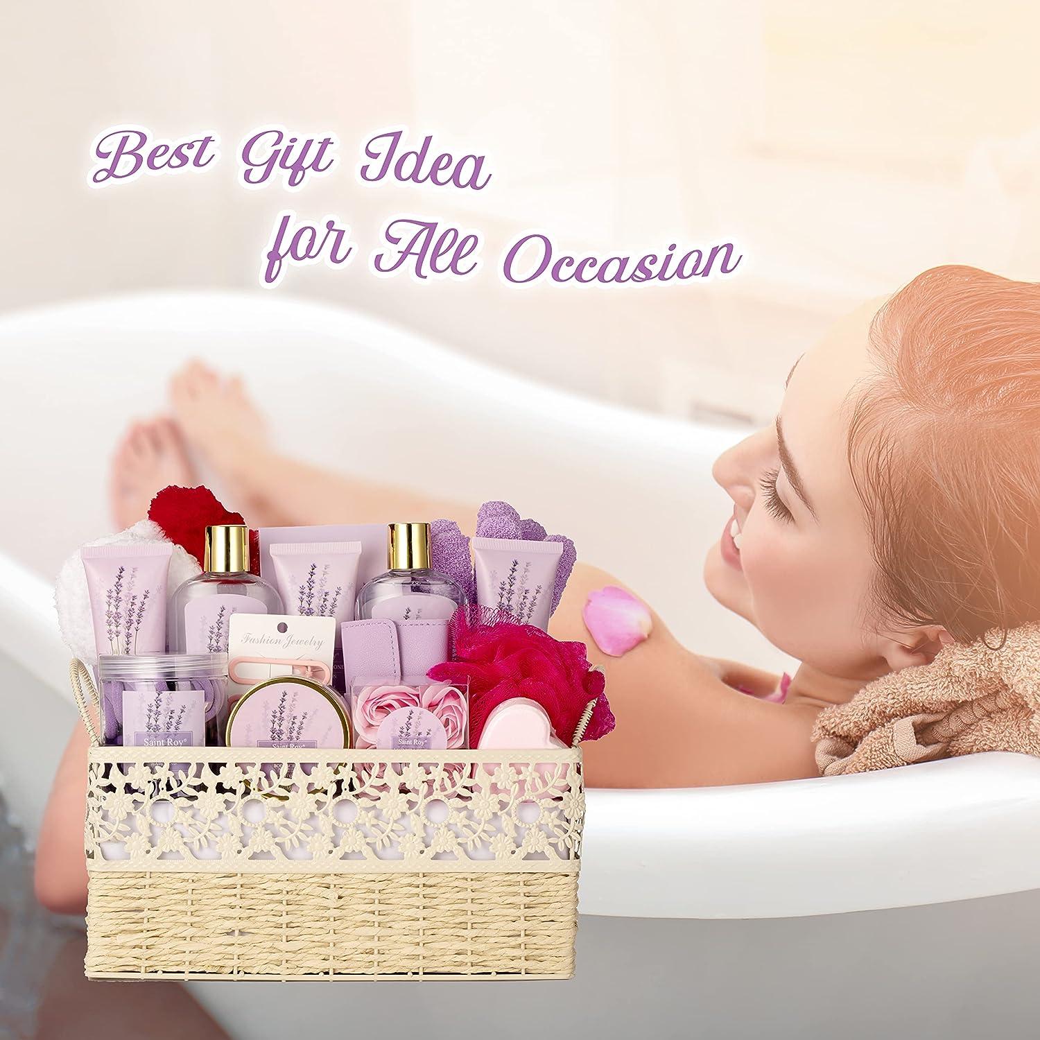 Birthday Gifts for Women Relaxing Spa Gift Basket Set.Unique Gifts