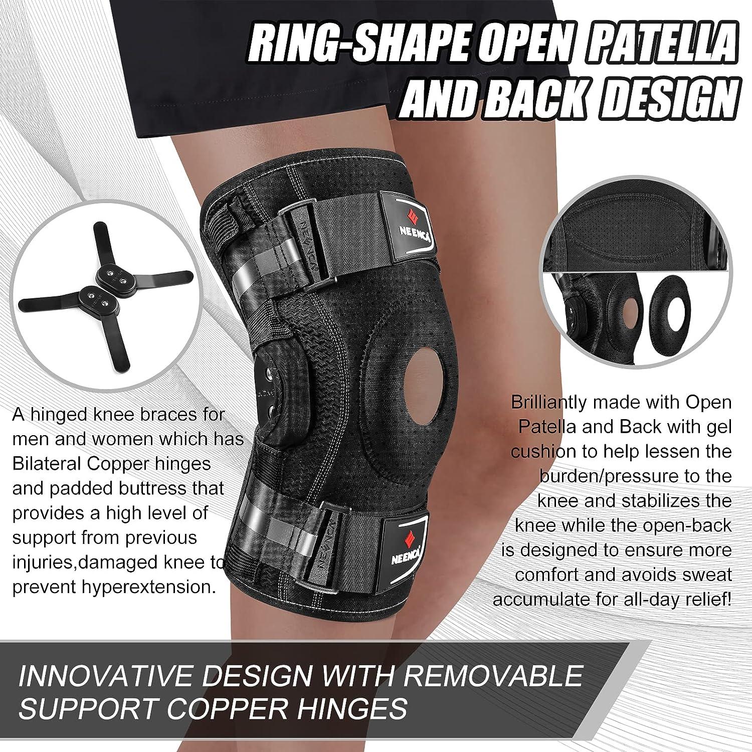 Modvel Knee Brace for Knee Pain Relief, Joint Stability and Recovery with  Patella Gel and Side Support – MODVEL