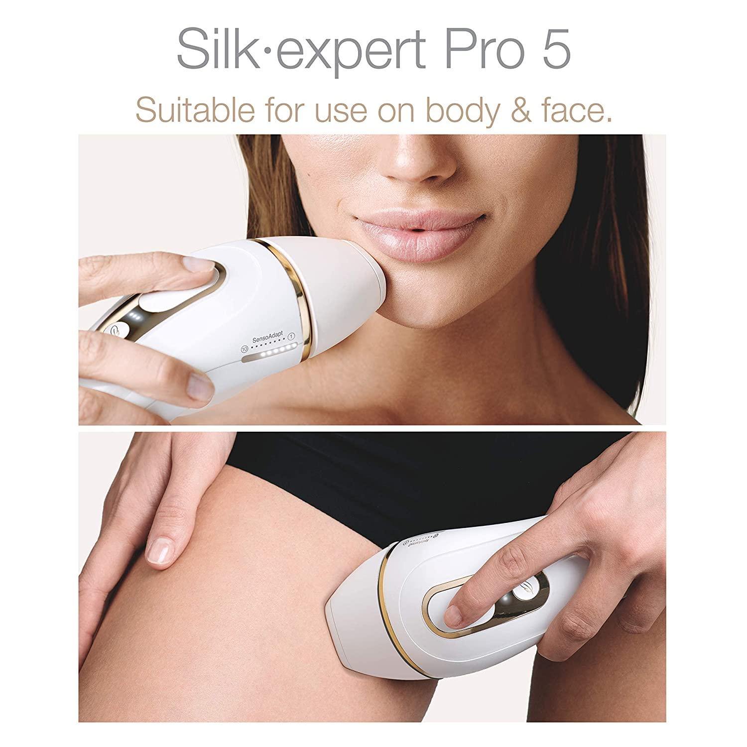 Braun Silk Expert Pro 3 IPL At-Home Hair Removal System for Men & Women
