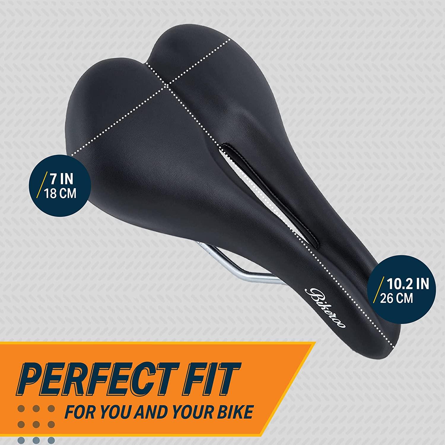 The Bikeroo Oversized Bike Seat is the most COMFORTABLE bicycle