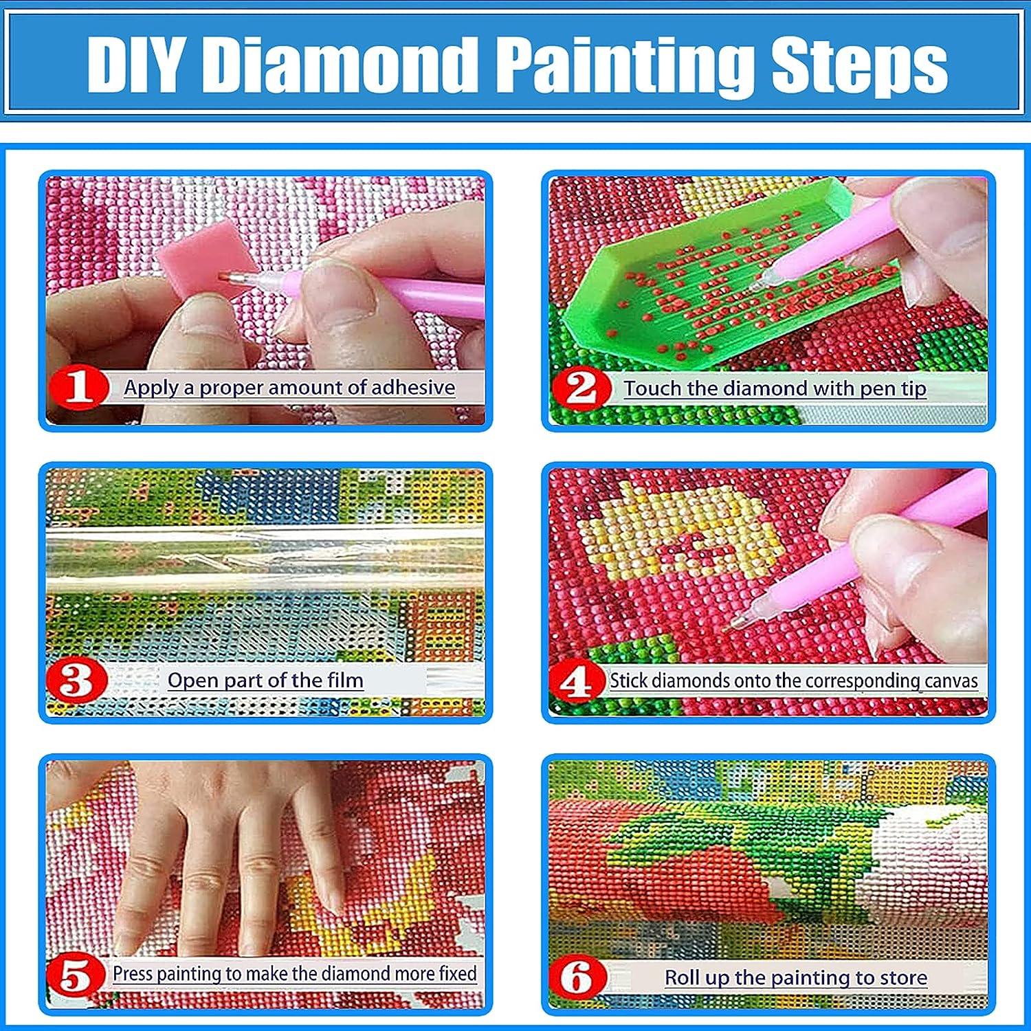 Diamond Art Kits for Adults Beginners Kids, Wall Painting, DIY