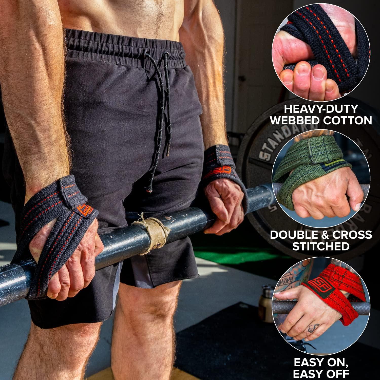 Axle Deadlift Straps 2.0 straps Loaded Lifting