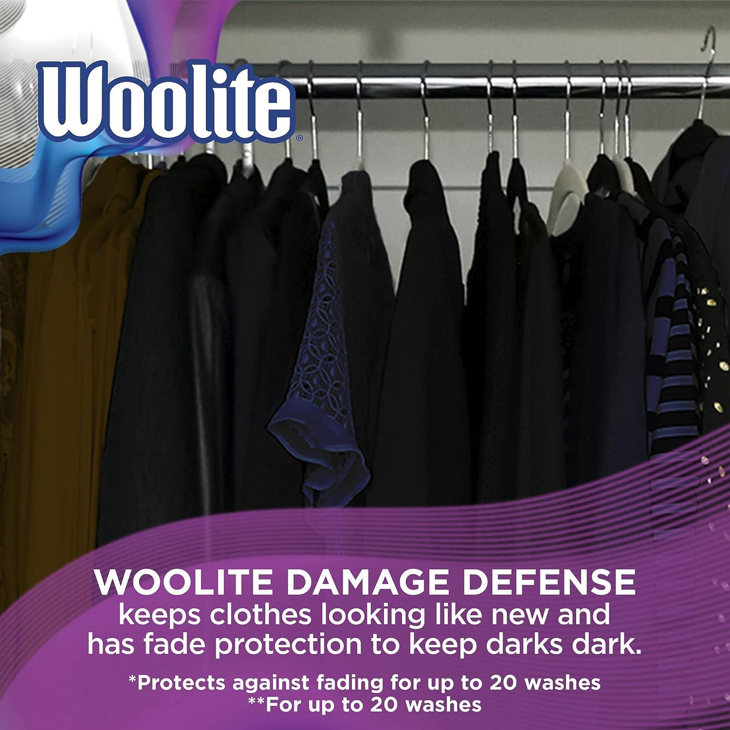 Woolite Darks Defense Liquid Laundry Detergent, 66 Loads, 100 Fl Oz, HE &  Regular Washers, Packaging May Vary Moonlight Breeze 100 Fl Oz (Pack of 1)