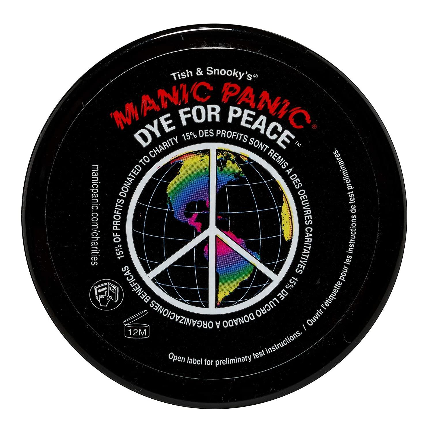 MANIC PANIC Rockabilly Blue Hair Dye - Classic High Voltage - Semi  Permanent True Neutral Blue Hair Color - Vegan, PPD And Ammonia Free (4oz)