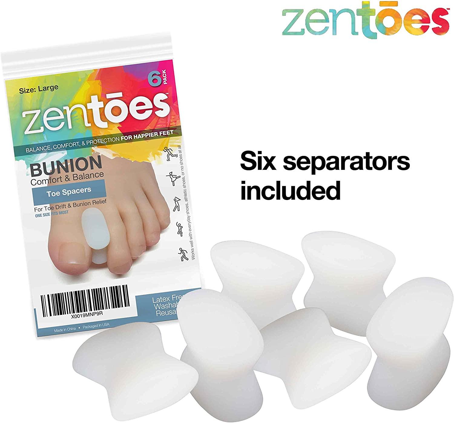 ZenToes balance comfort and protection for Bunions, Calluses and Corns