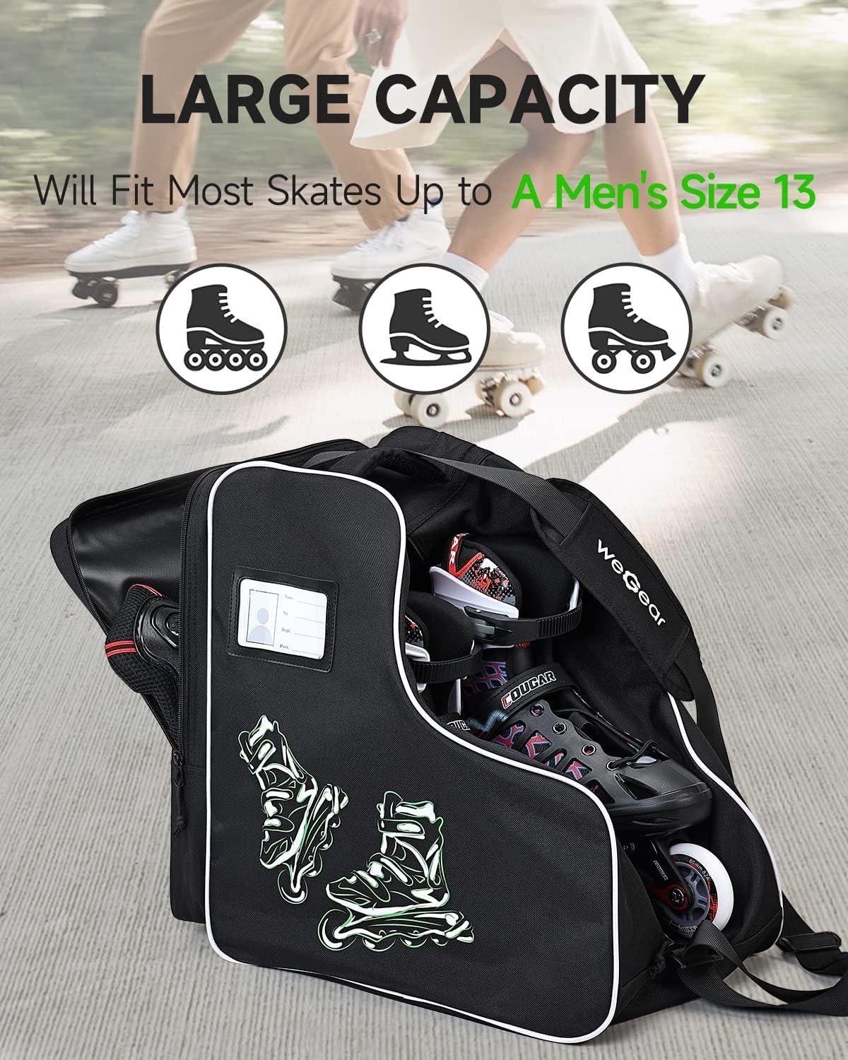 Freewheelin' Roller Skate Bag - CHECKER | Pigeon's Roller Skate Shop