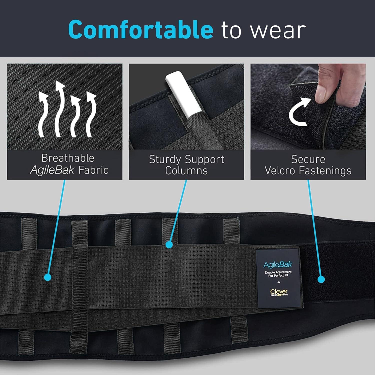 Lumbar Belt With Overlapping Strap