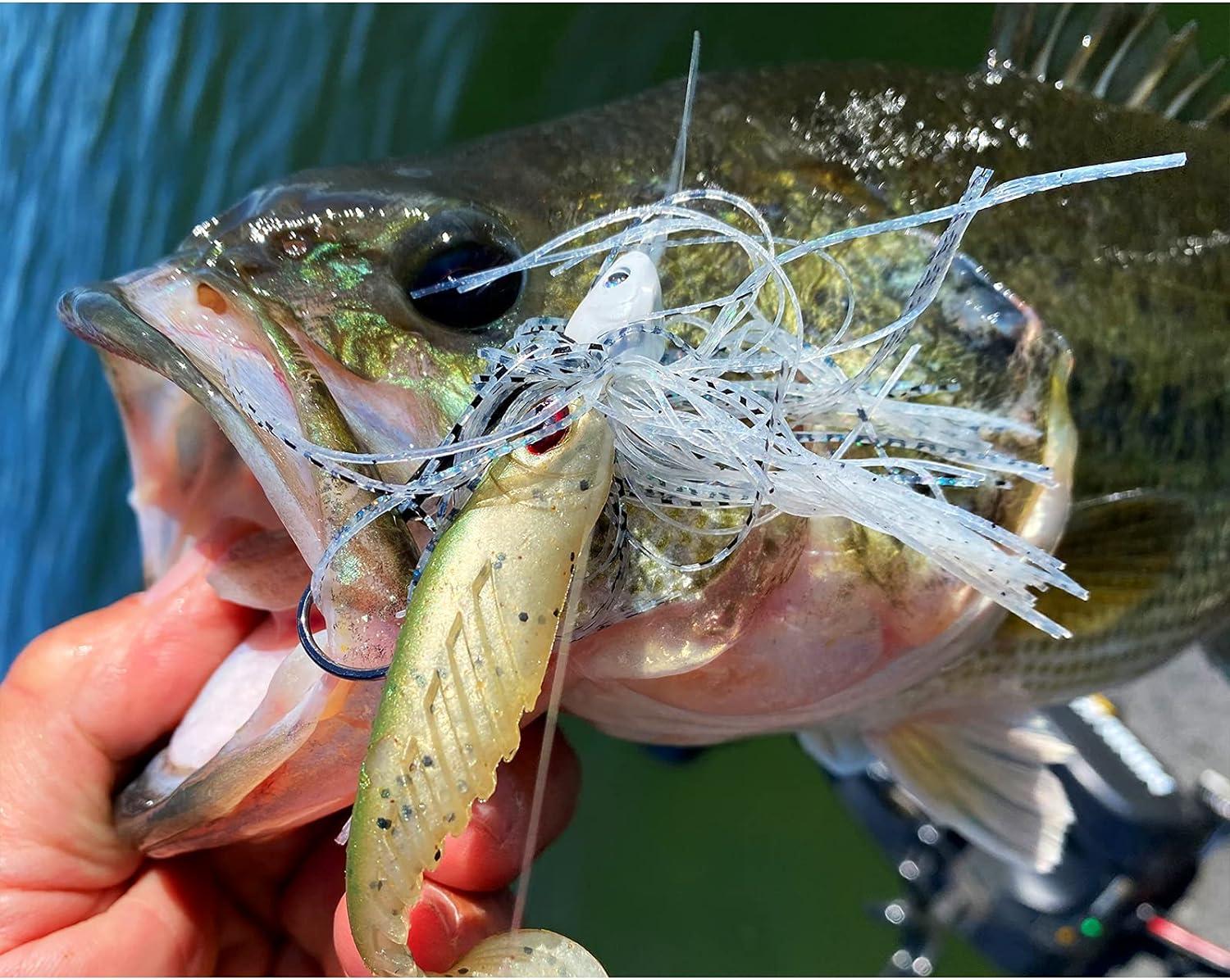 MadBite Species Tackle Kits, 187 pcs Bass Fishing Lures, Hooks