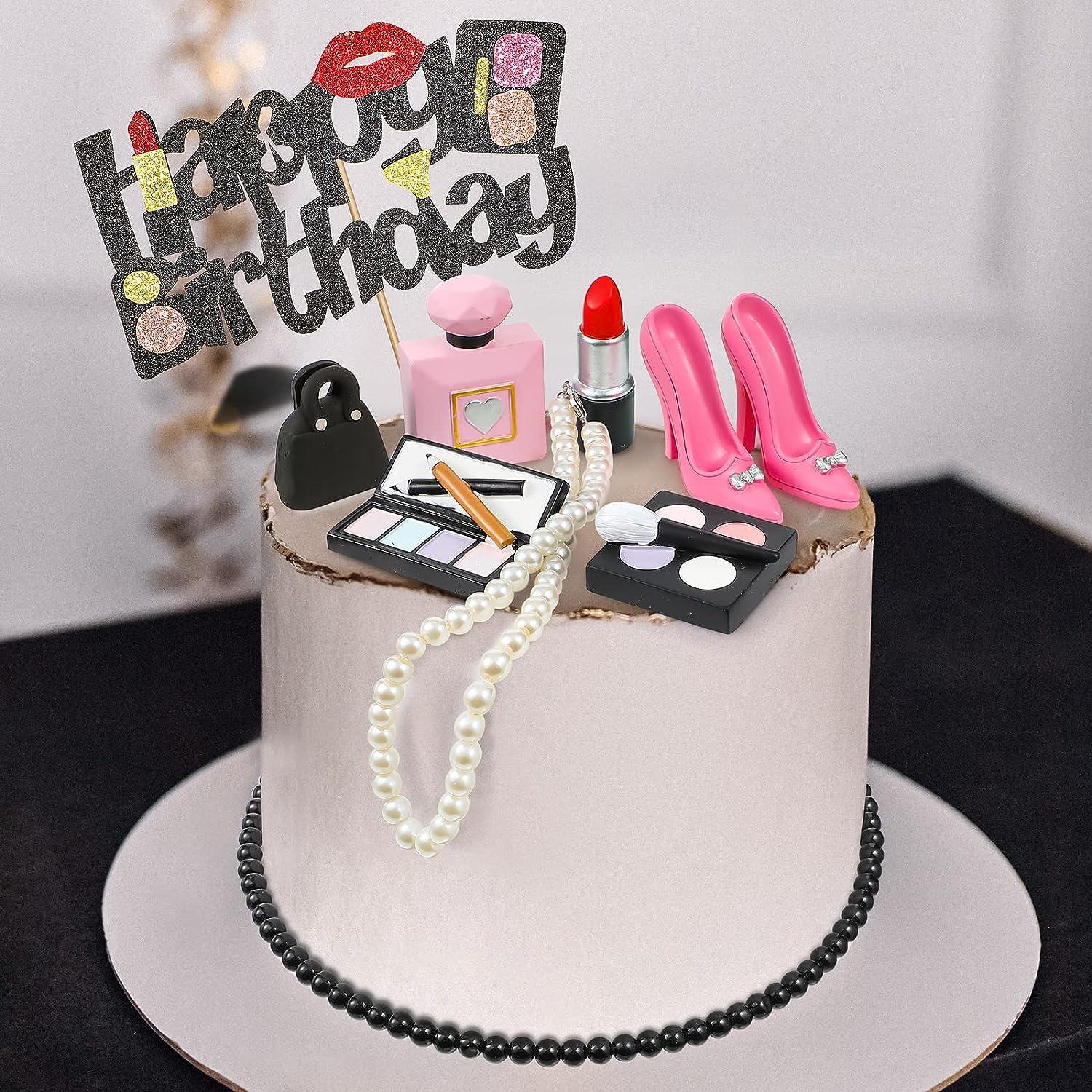 Fancy Makeup Birthday Cake Online | YummyCake