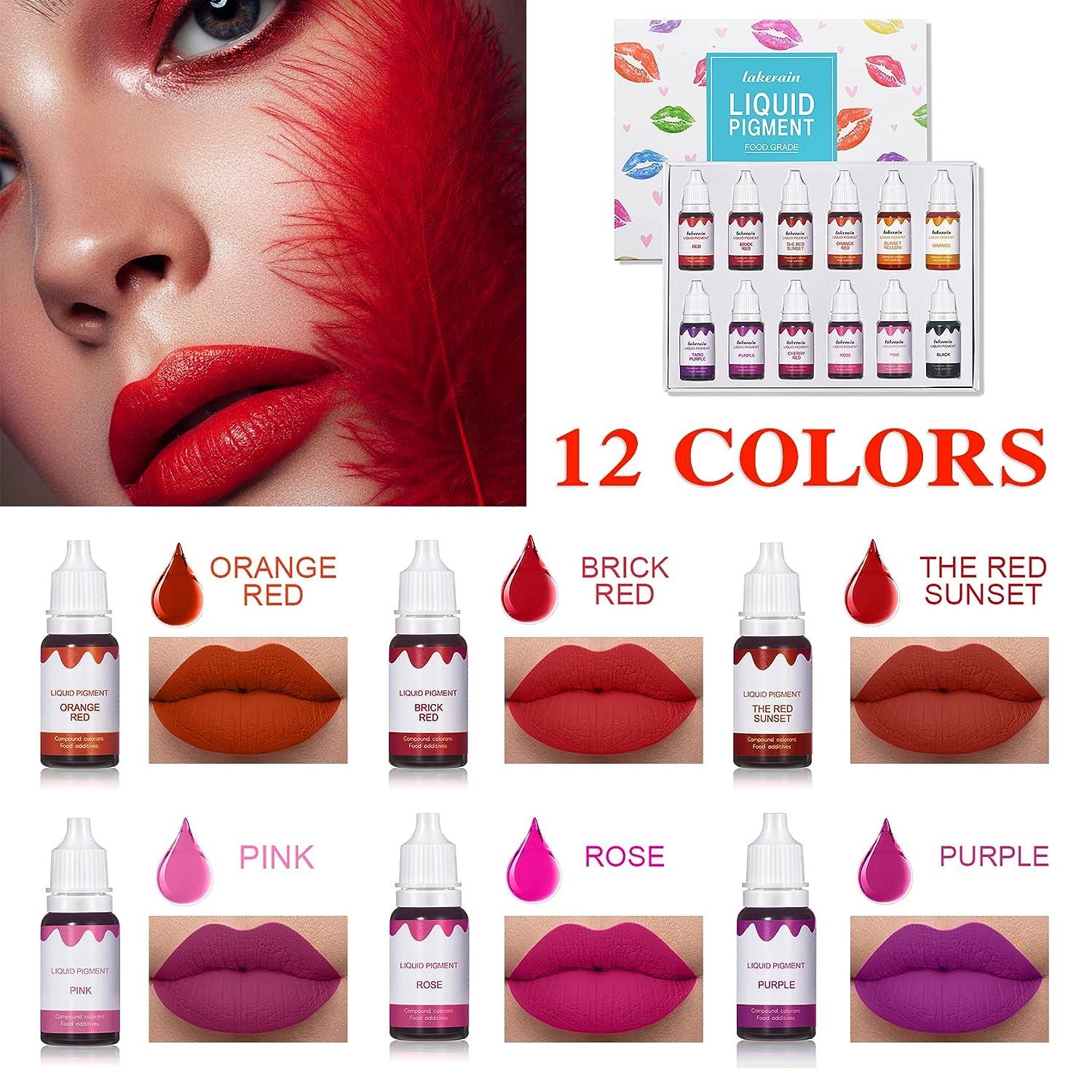 Liquid Pigment Lip Gloss base check customers pics out