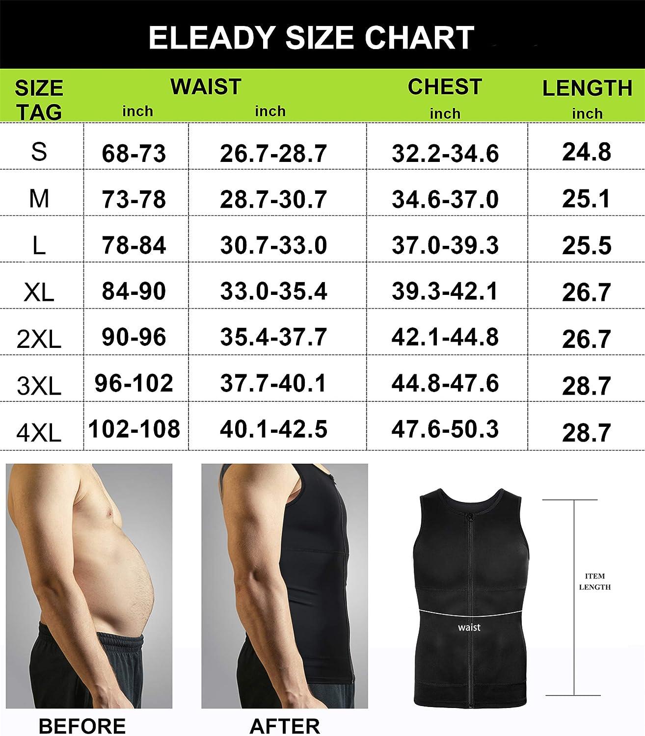 Eleady Womens Waist Trainer Corset Vest Weight Loss Breathable