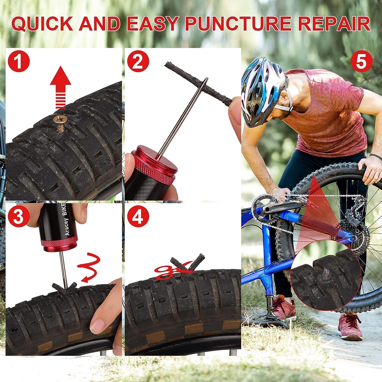 Mtb Road Bicycle Tubeless Tire Repair Kit Mtb Tyre Puncture