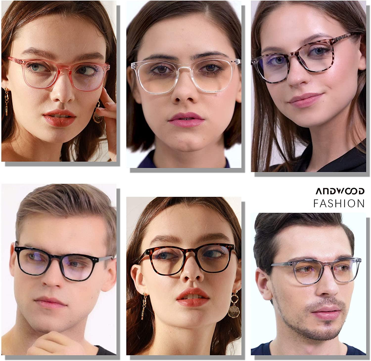 Anti Blue Light Blocking Women Glasses Frames Optical Clear