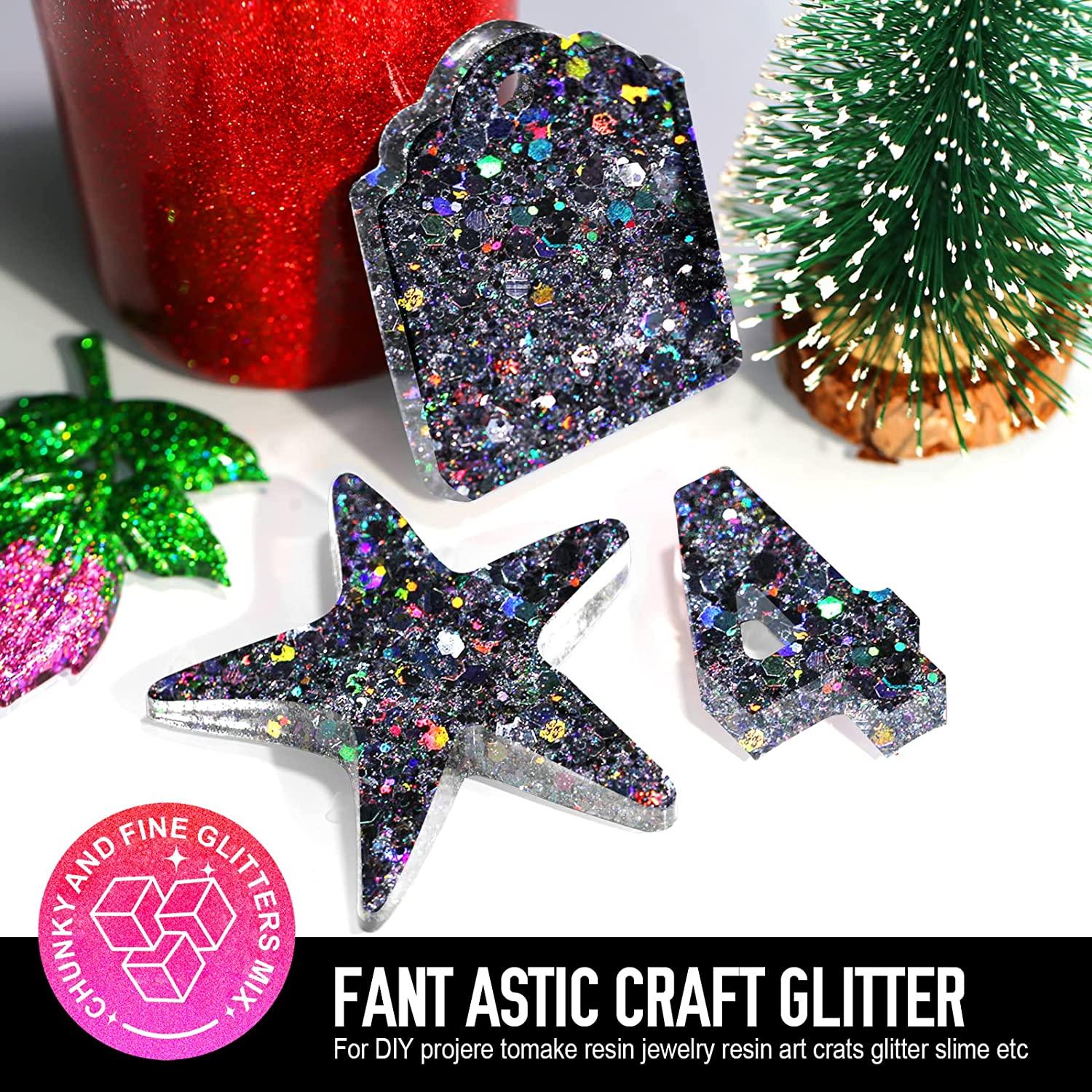 Glitter, Teenitor Fine Glitter, for Slime, Art and Crafts, Nail