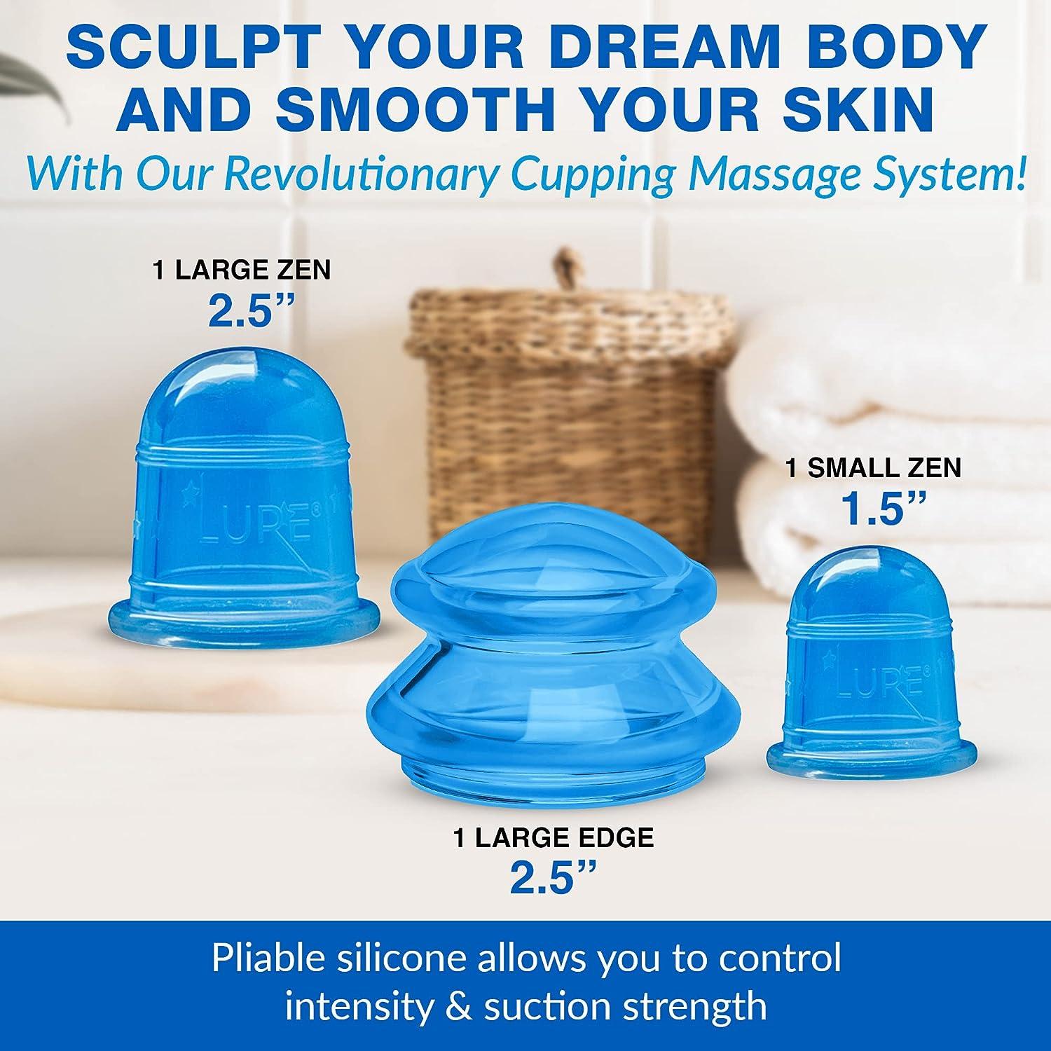 Face & Body Glass Cupping Therapy Set for Face Cupping Facial