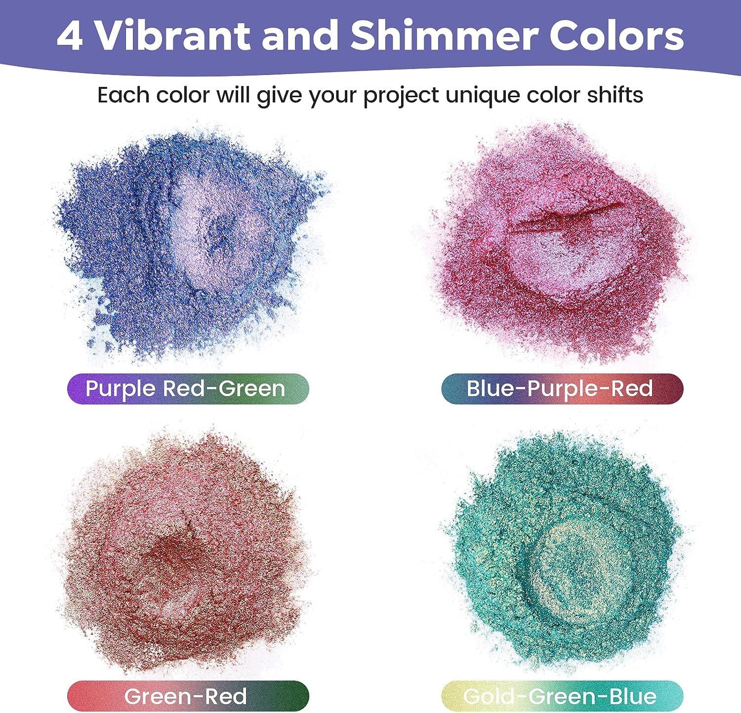 CNMI Chameleon Powder Upgrade Color Shift Mica Powder , Pearl