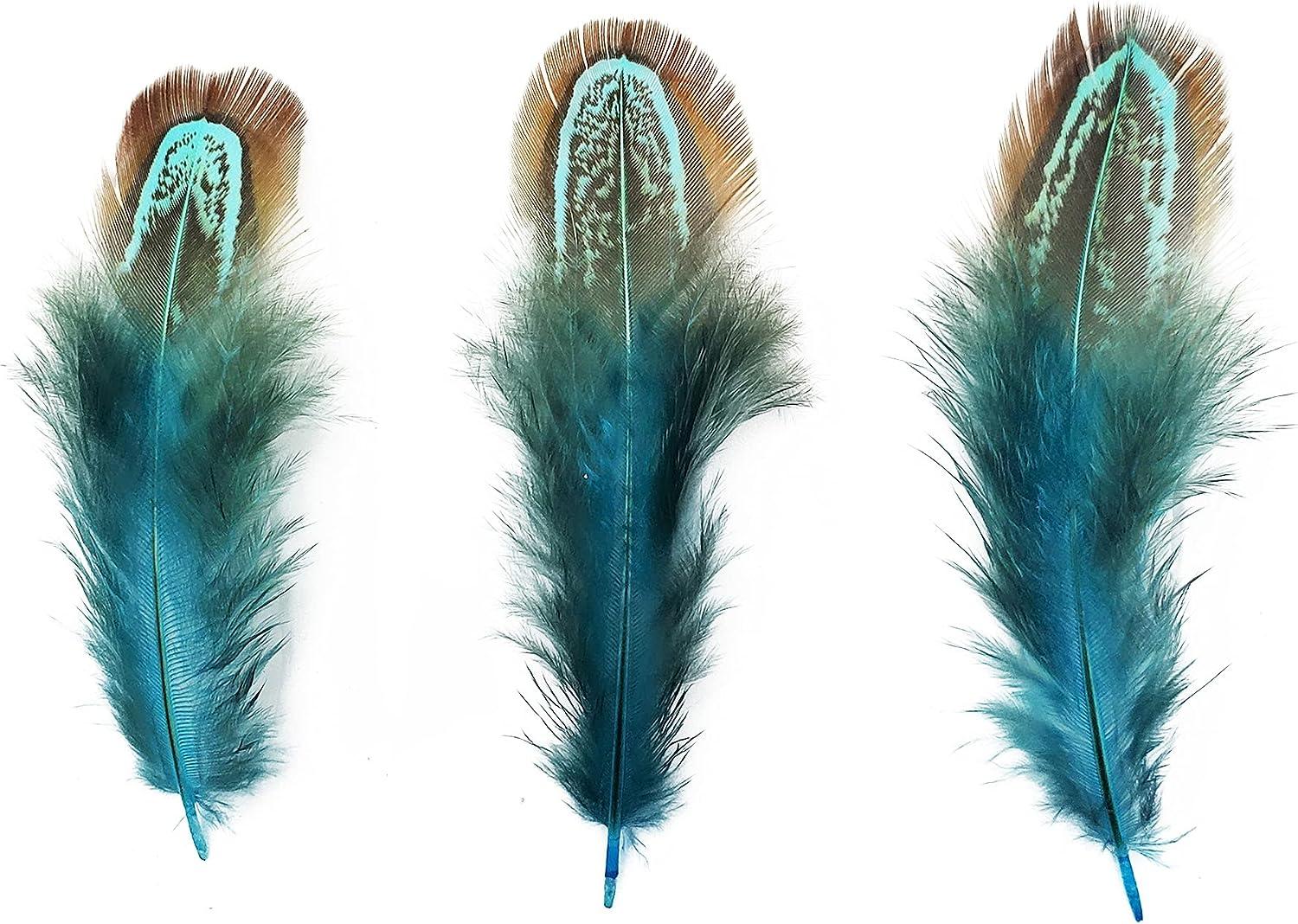 Hard Pole Natural Goose Feathers for Crafts Plumes 6-8inch/15-20cm Jewelry  Duck Pheasant Feather