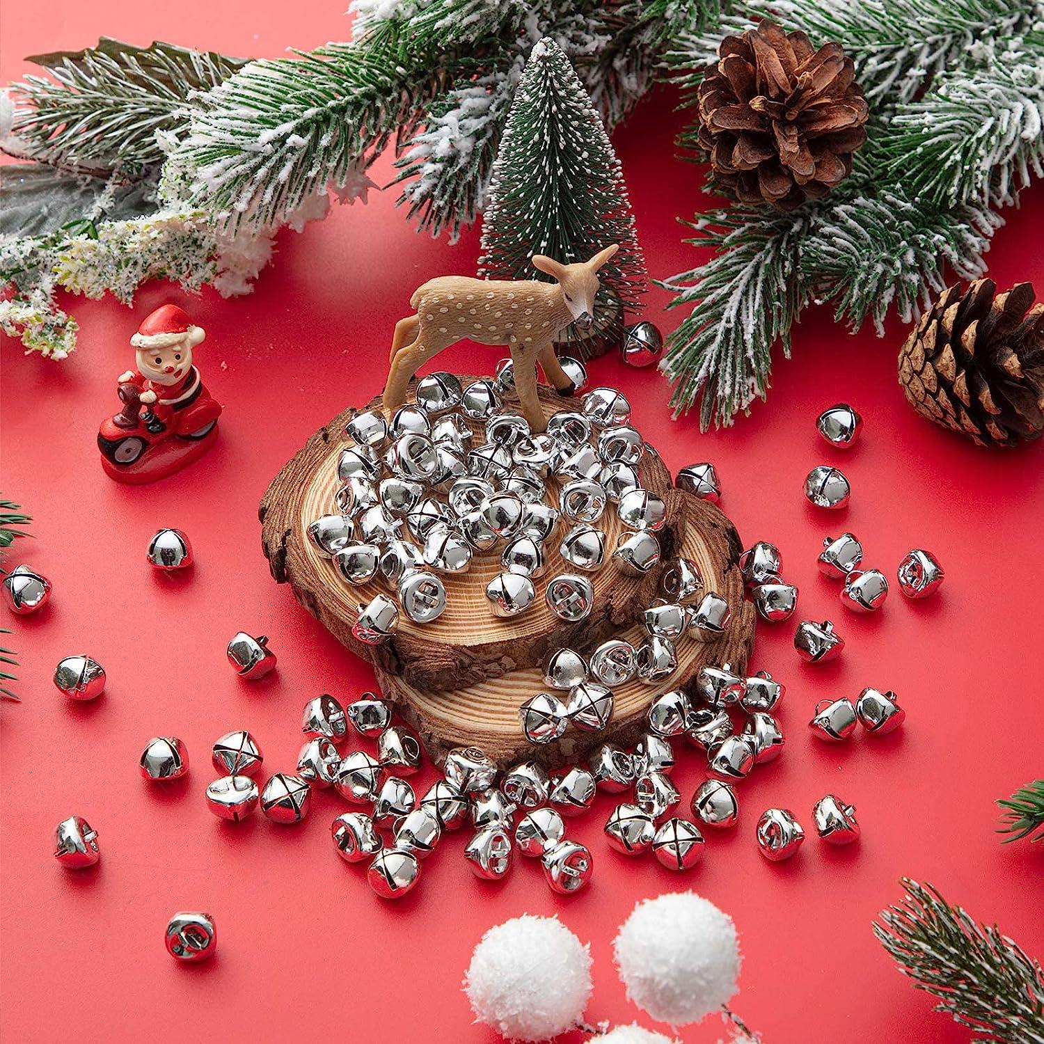 10Pcs Small Jingle Bells Metal Bells Christmas Tree Party Decoration DIY  Cra F❤❤