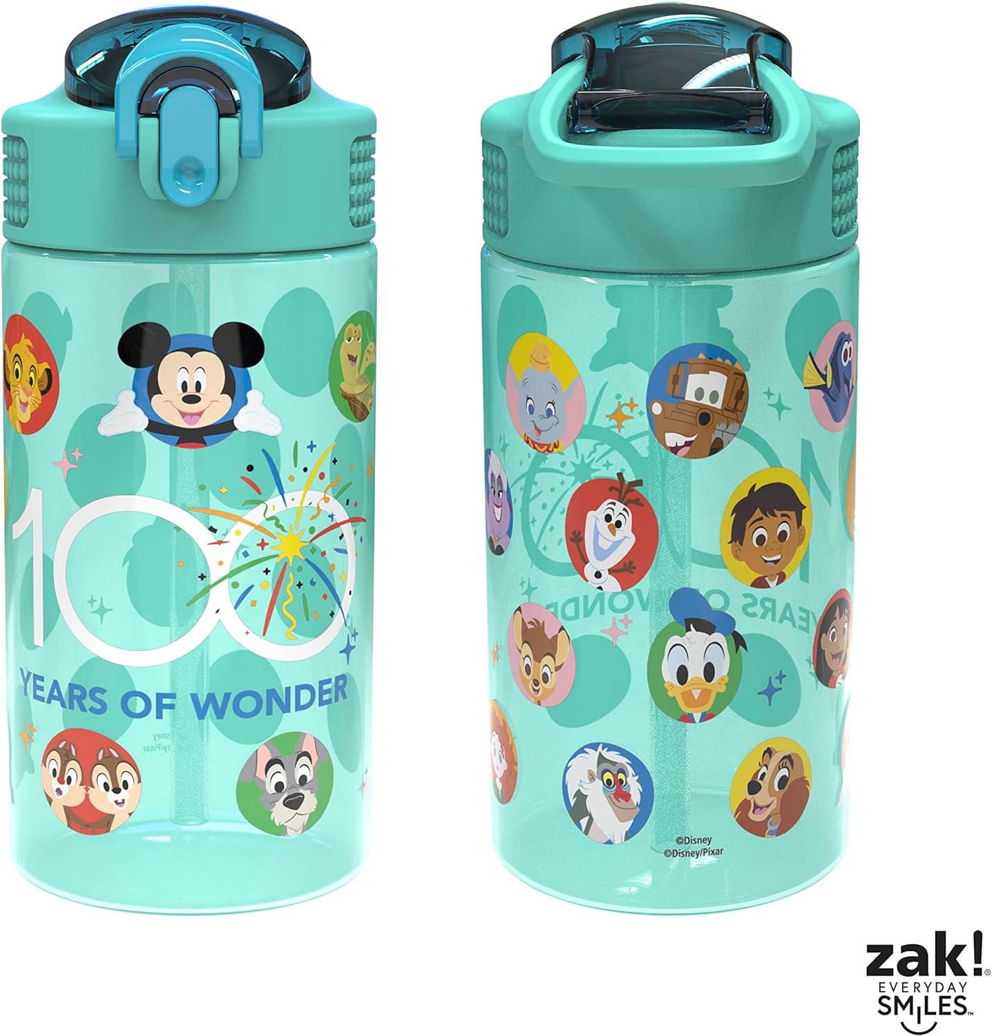 Zak! Disney 100 Year Celebration Leak-Proof Sip-Tastic 25 oz Water Bottle