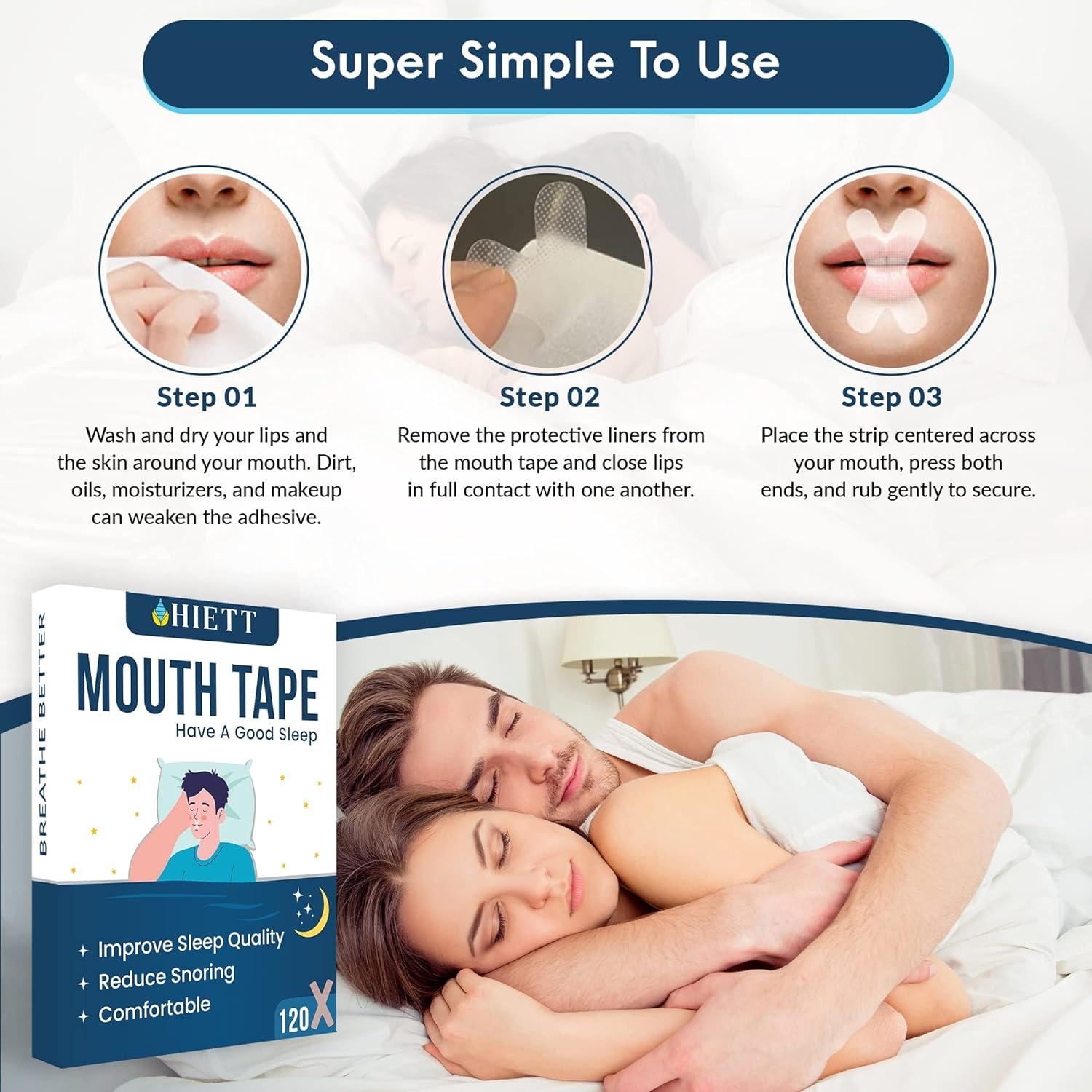 Every Night, Thousands Sleep Better with This Mouth Tape. A