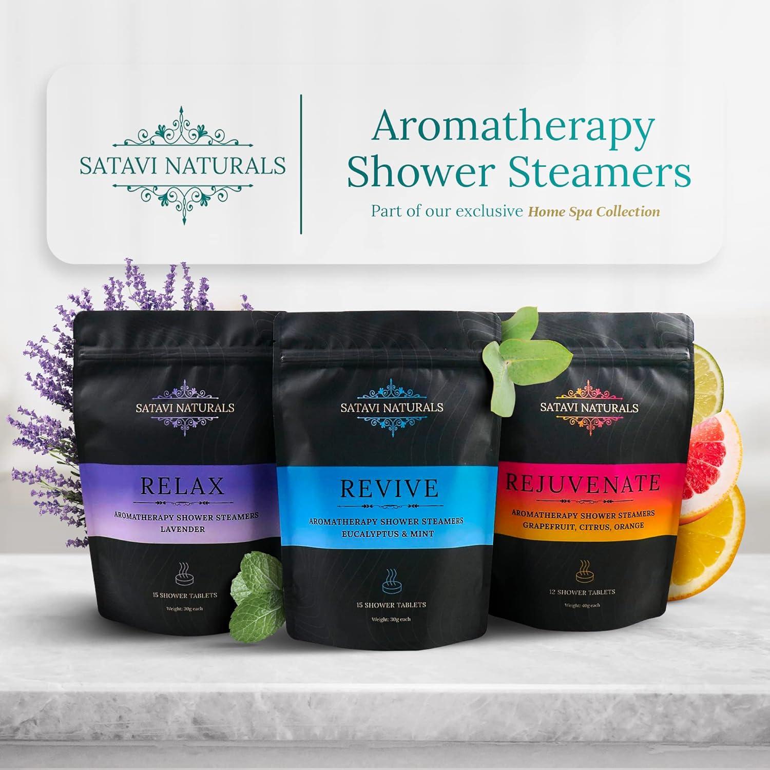 Shower Steamers Aromatherapy Coolest Gifts for Women, 15Pack Beauty & Personal Care Bathroom Essentials - Valentines Day Gifts for Him & Her, Bath AC