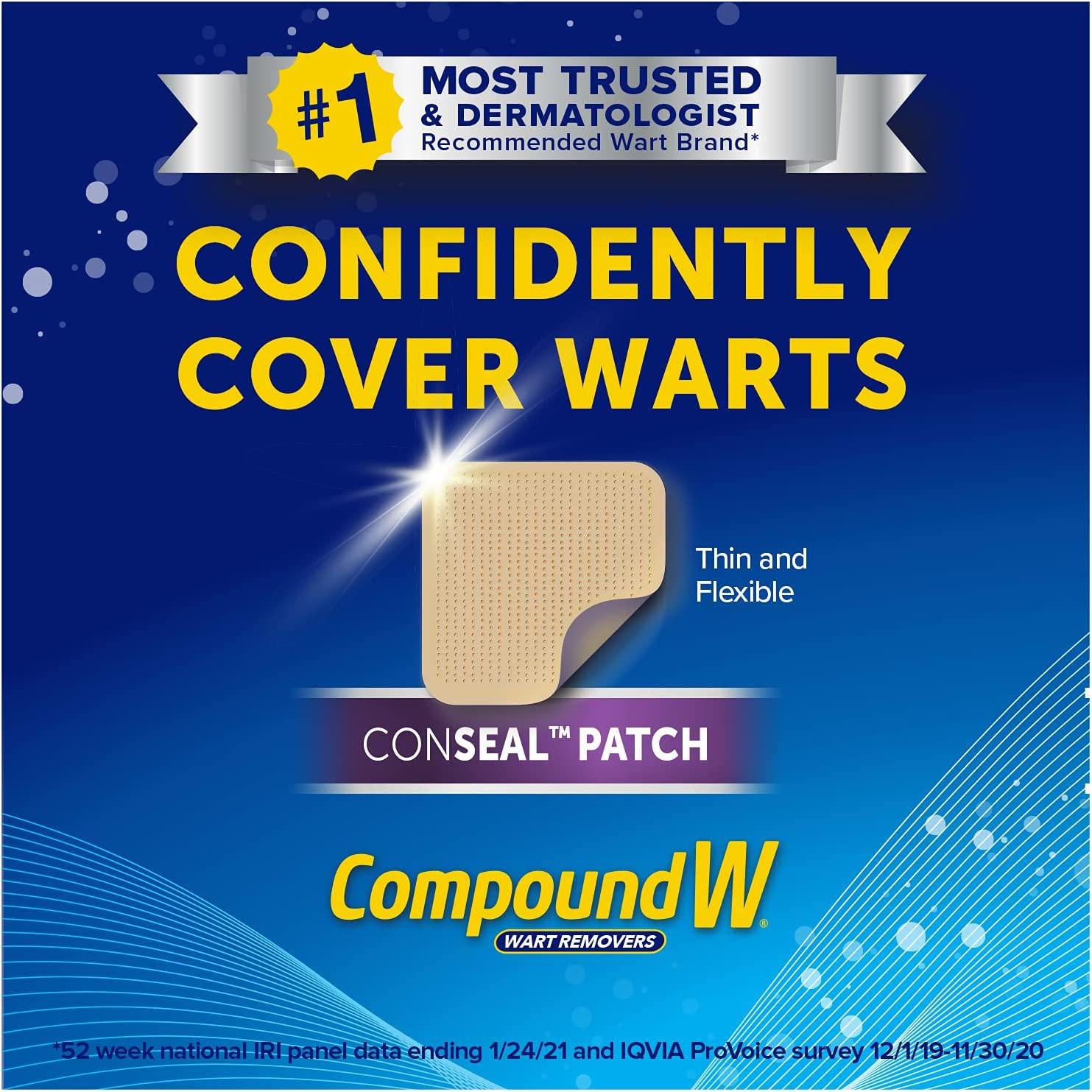  Compound W Maximum Strength Fast Acting Gel Wart Remover, 0.25  oz : Health & Household