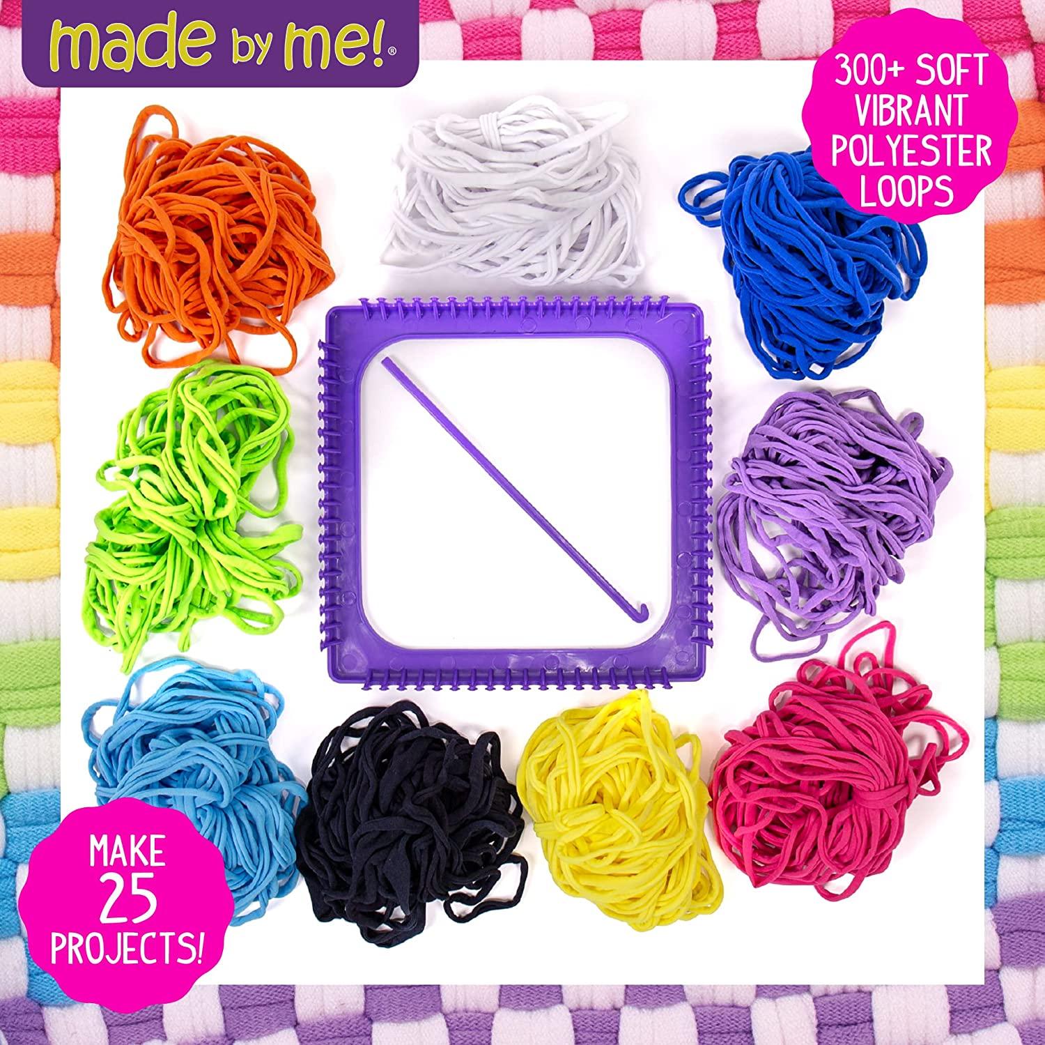 Made by Me Easy Steps Weaving Loom Activity Kt, Includes 165 Colorful Craft  Loops 