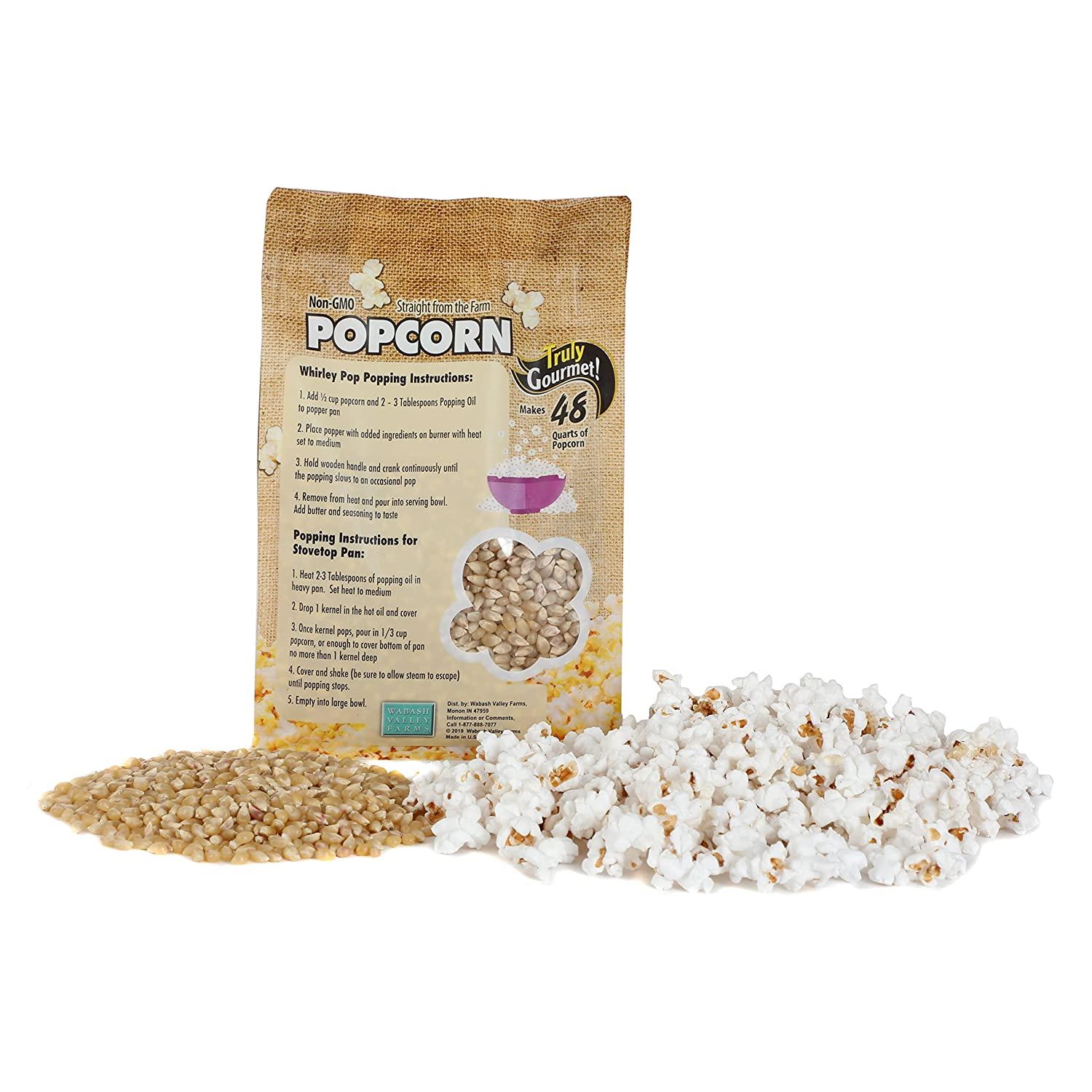 Wabash Valley Farms The Original Whirley Pop Stovetop Popcorn