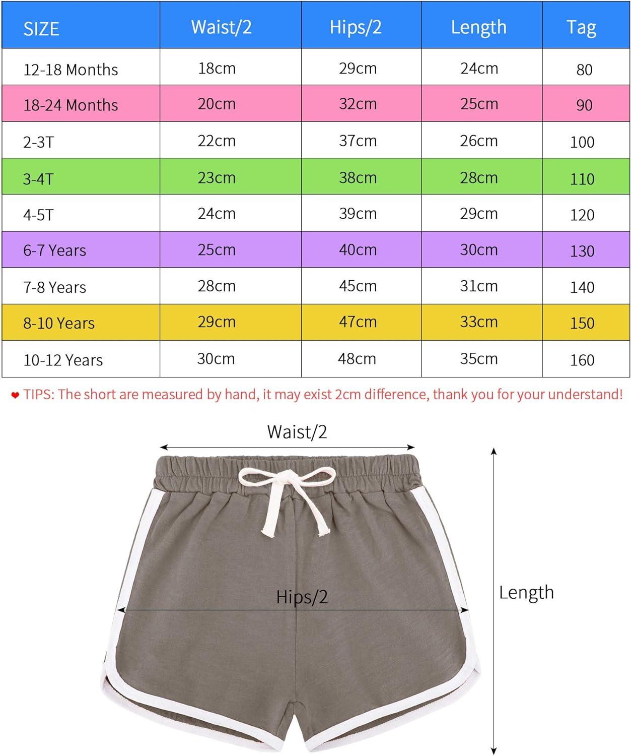Auranso Girls Dance Shorts Breathable and Safety Dress Short 6