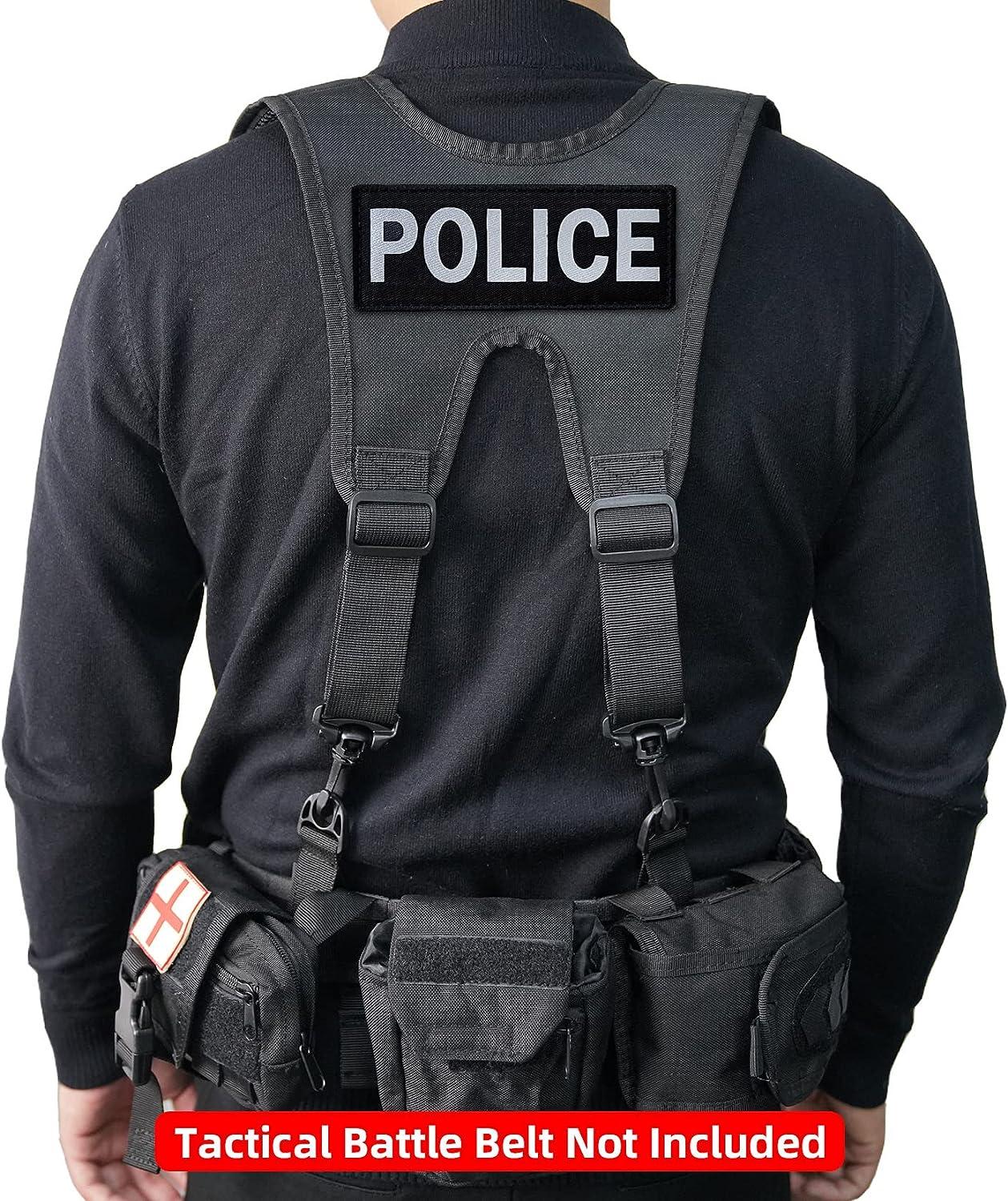 police tactical suspenders