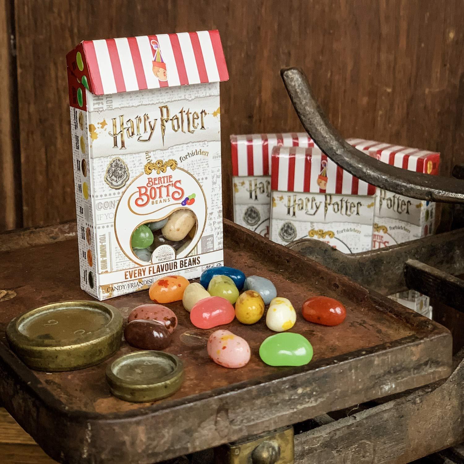 Two boxes of HARRY POTTER BERTIE BOTTS BEAN 1.2oz (34g) Jelly Belly Bott's  Candy