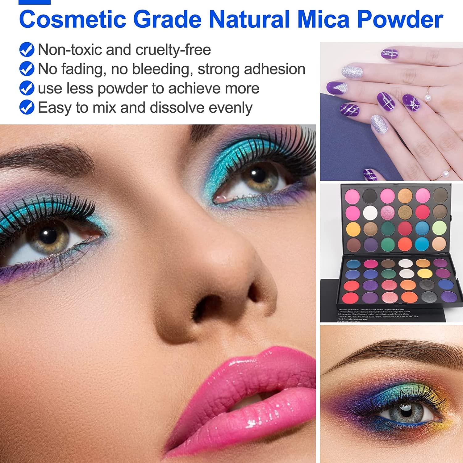 Lipgloss Glitter Pigment Powder Set Epoxy Pigments - China Resine