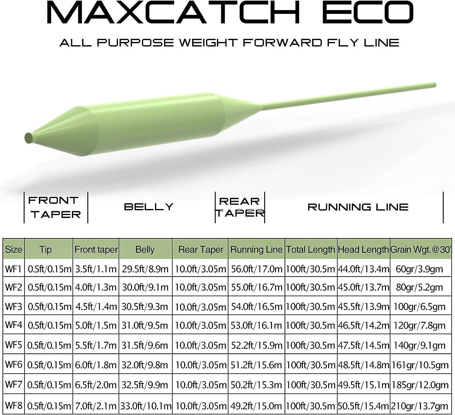 Maximumcatch Fly Fishing Line Wf5F/6F Weight Forward Floating Pink