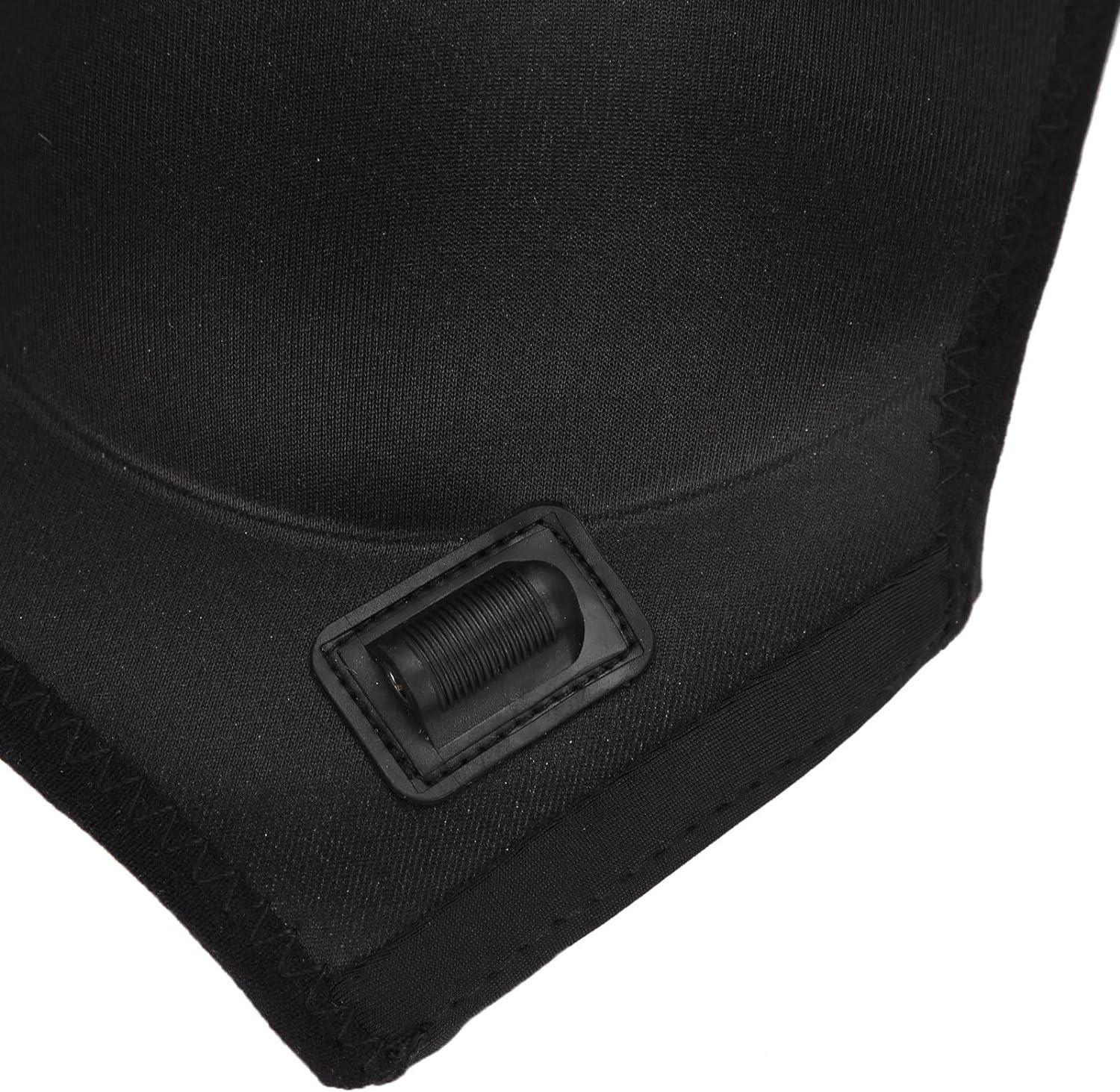 Underwear Electric Massage Bra Heating Wireless Breast Bra USB Black New