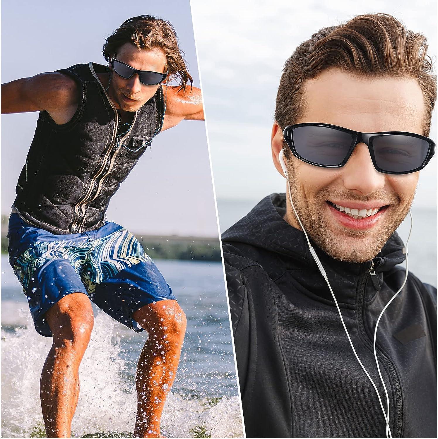 JULI Polarized Sports Sunglasses for Men Women Tr90 Unbreakable Frame for  Runnin | eBay
