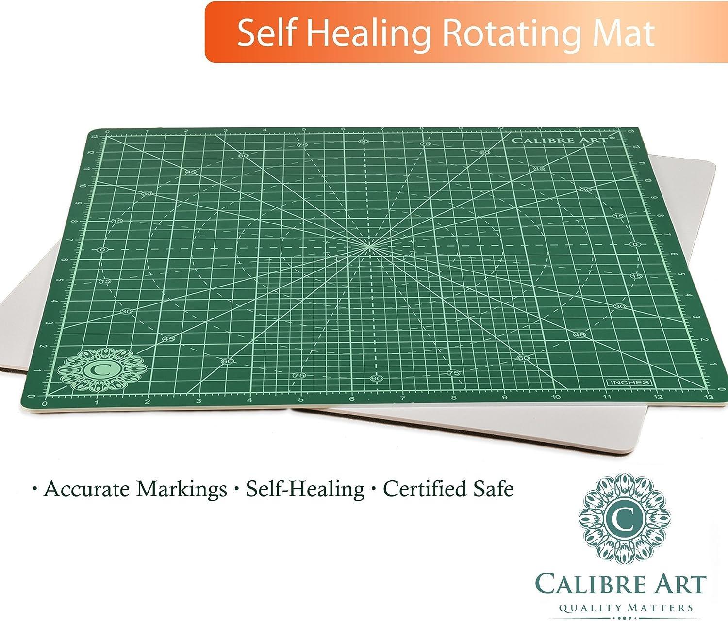 Small Self-Healing Color-Contrasting Cutting Mat for Sewing, 30 x 60