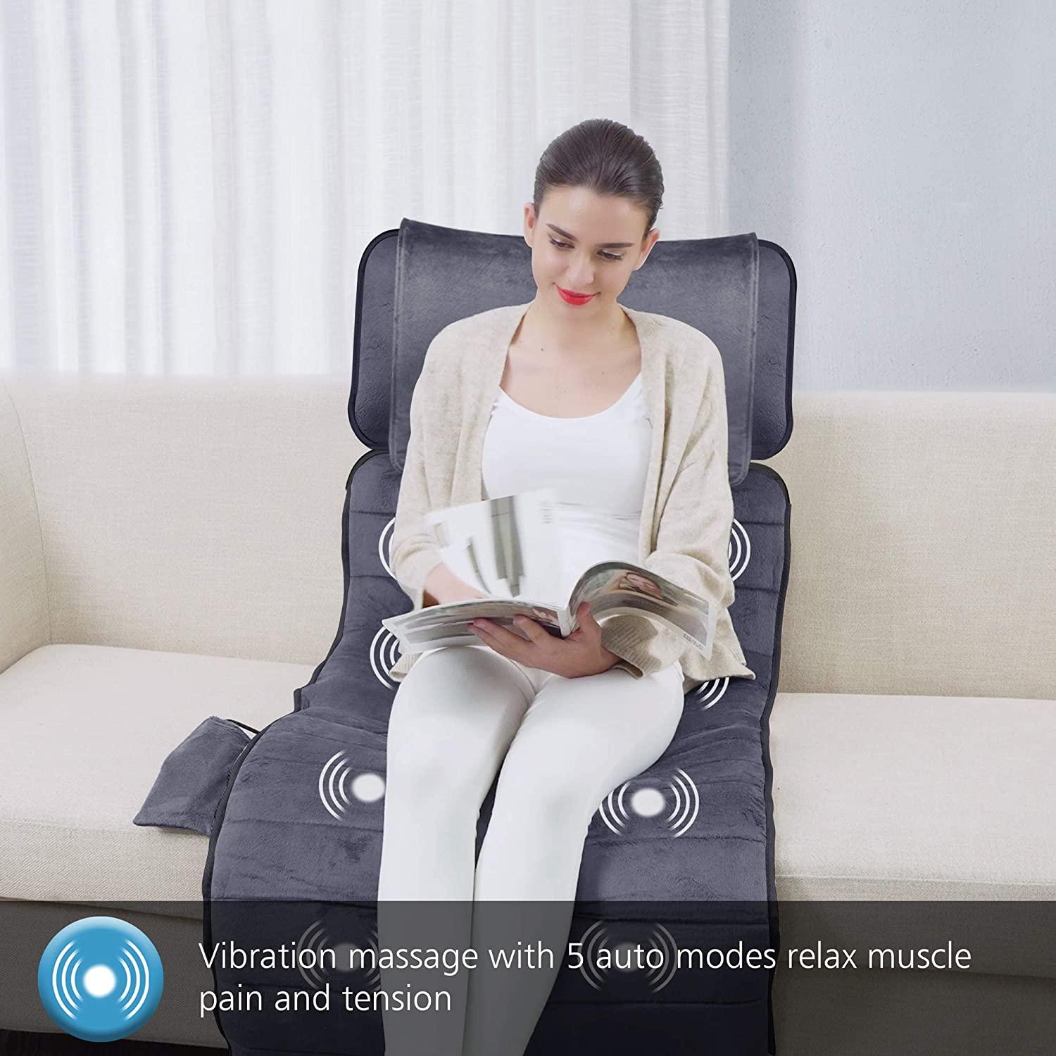 Source 3D Lumbar Massage Cushion/Pillow Massager With Heating Neck Massager  on m.