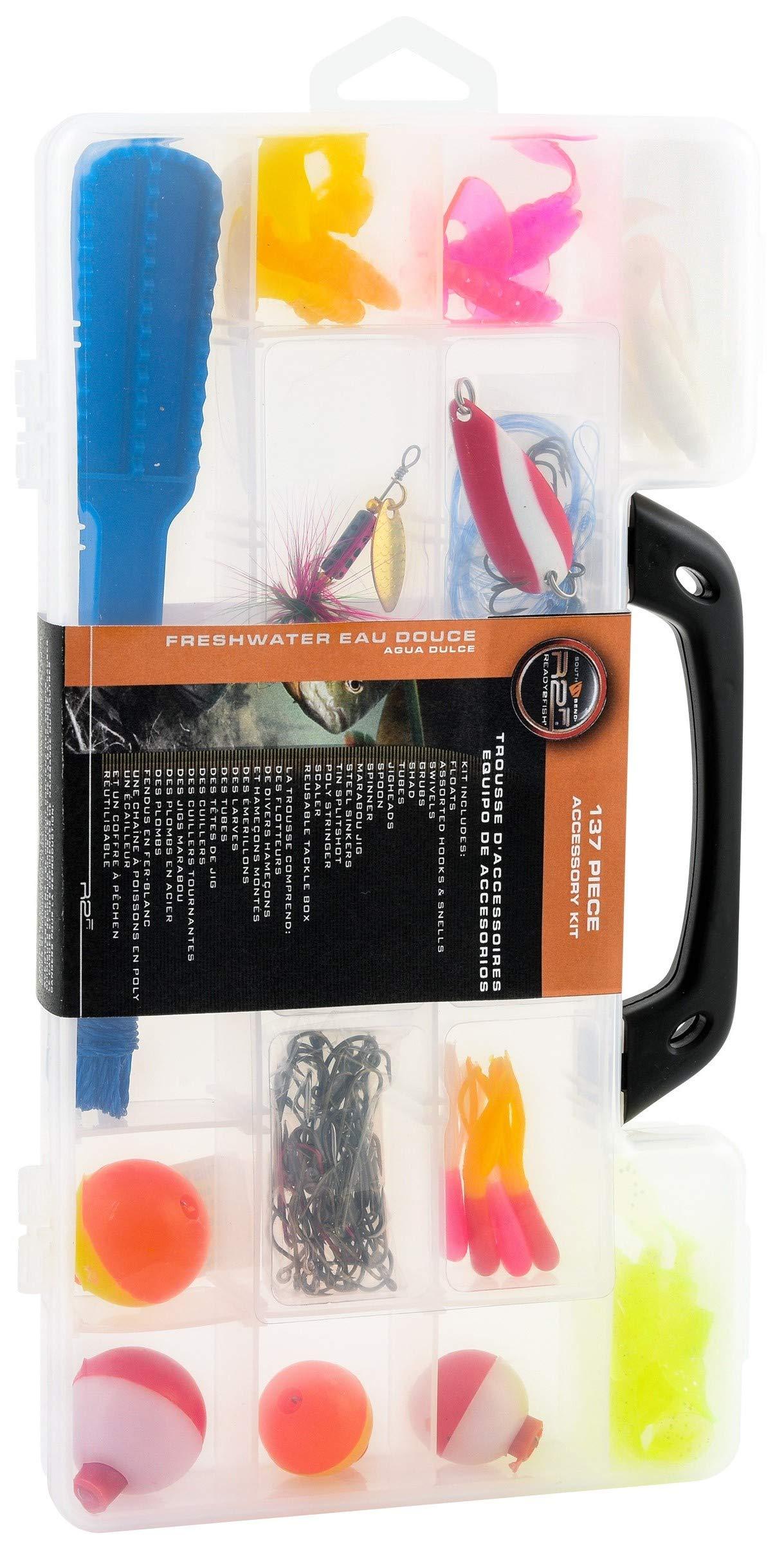 Ready 2 Fish Deluxe Tackle Kit Fishing Accessories & Supplies Box