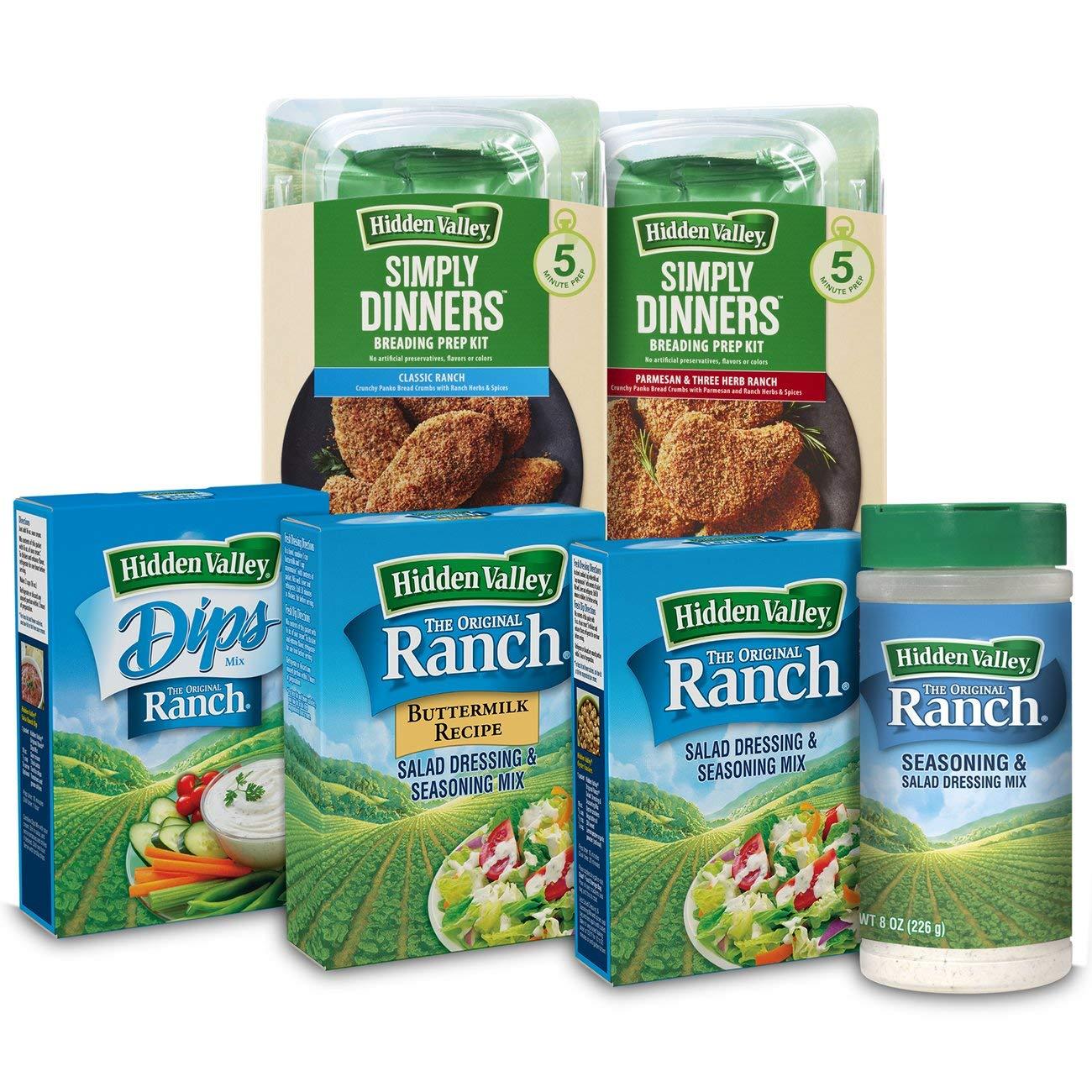 Hidden Valley The Original Ranch Salad Dressing & Recipe Seasoning Mix  Shaker - 8 oz.