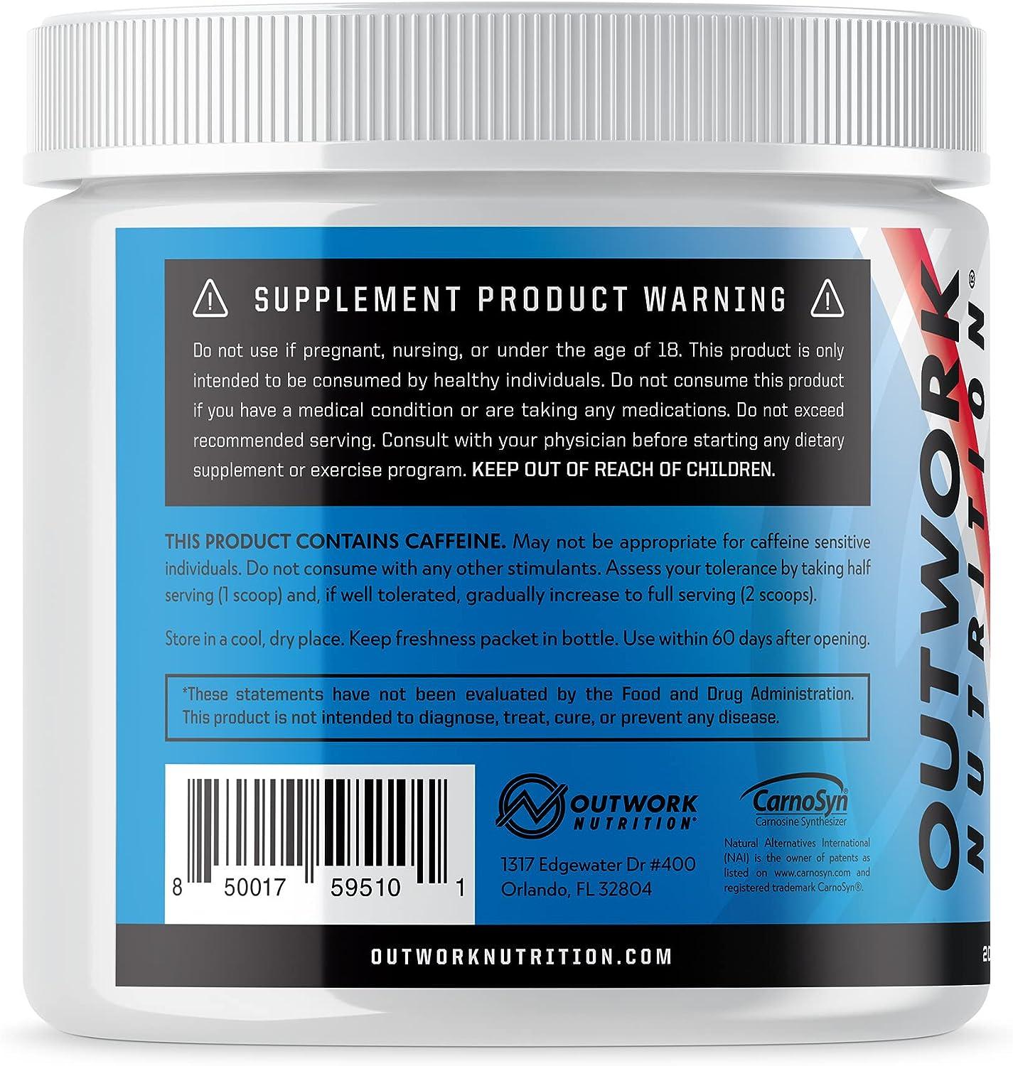  Outwork Nutrition Pre-Workout Supplement with