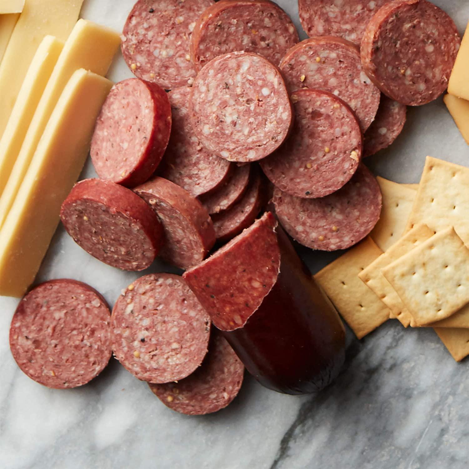 Meat & Cheese Hearty Party Gift Box | Meat & Cheese Gift Box | Cheese & Sausage Gift Box | Hickory Farms