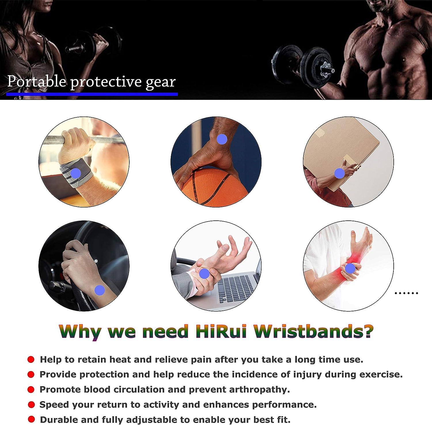 Wrist Brace Wrist Wraps Compact Wristband Compression Wrist Straps Wrist  Support For Workout Tennis Weightlifting Tendonitis Carpal Tunnel Arthritis  P